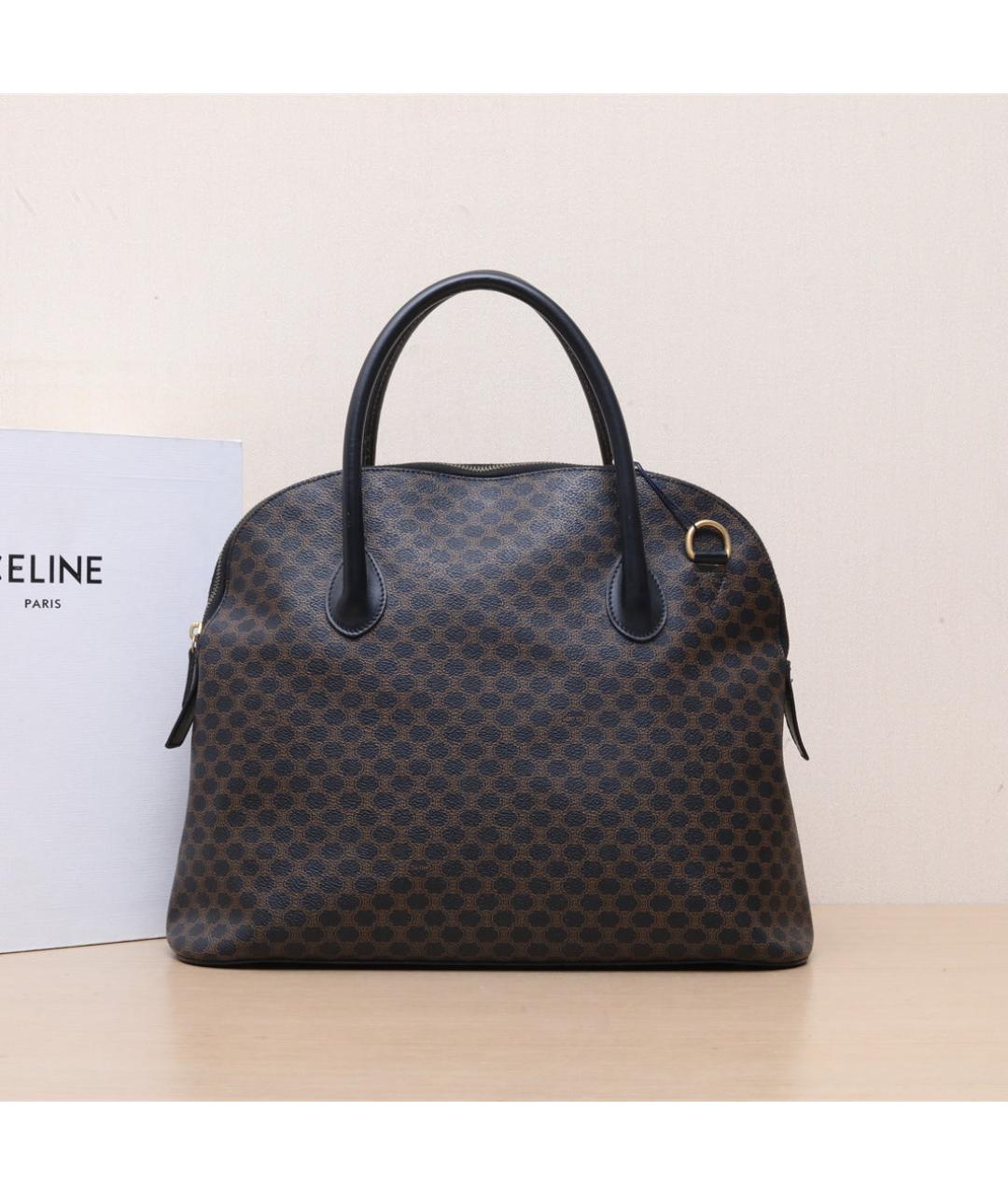 CELINE Коричневая сумка через плечо, фото 2