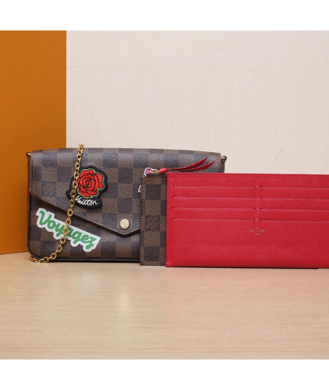 LOUIS VUITTON Коричневая сумка через плечо, фото 2