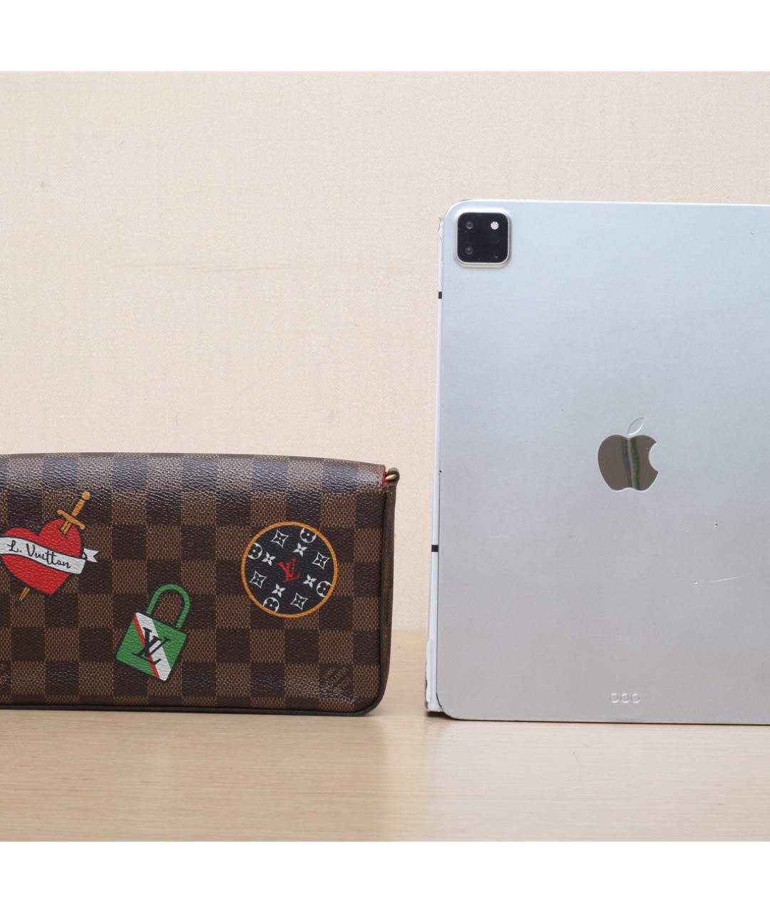 LOUIS VUITTON Коричневая сумка через плечо, фото 7