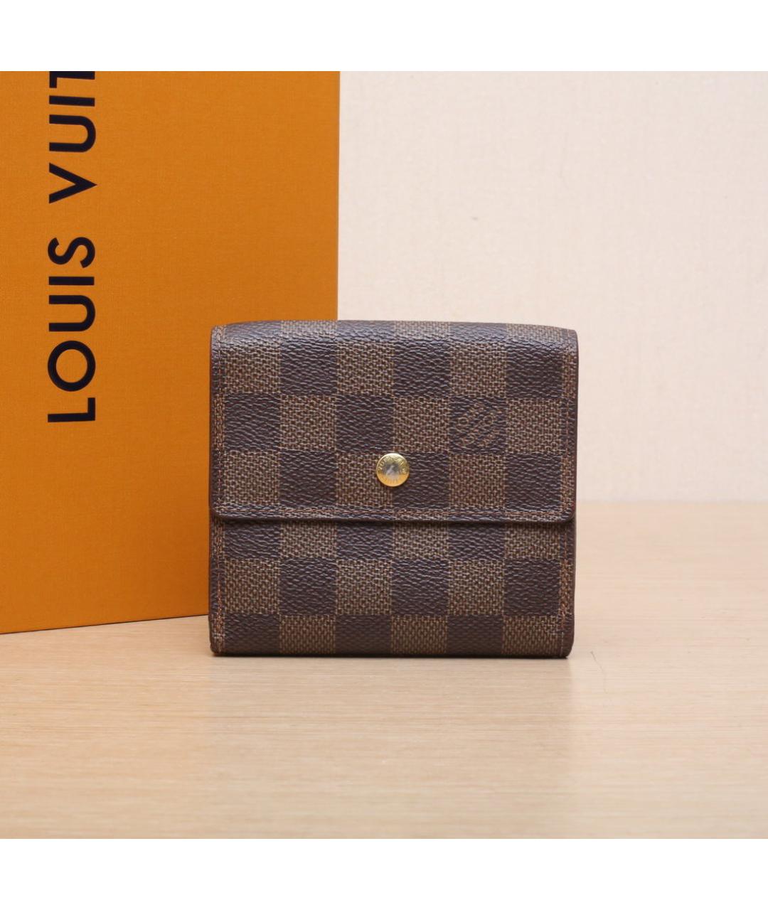 LOUIS VUITTON Коричневый кошелек, фото 2