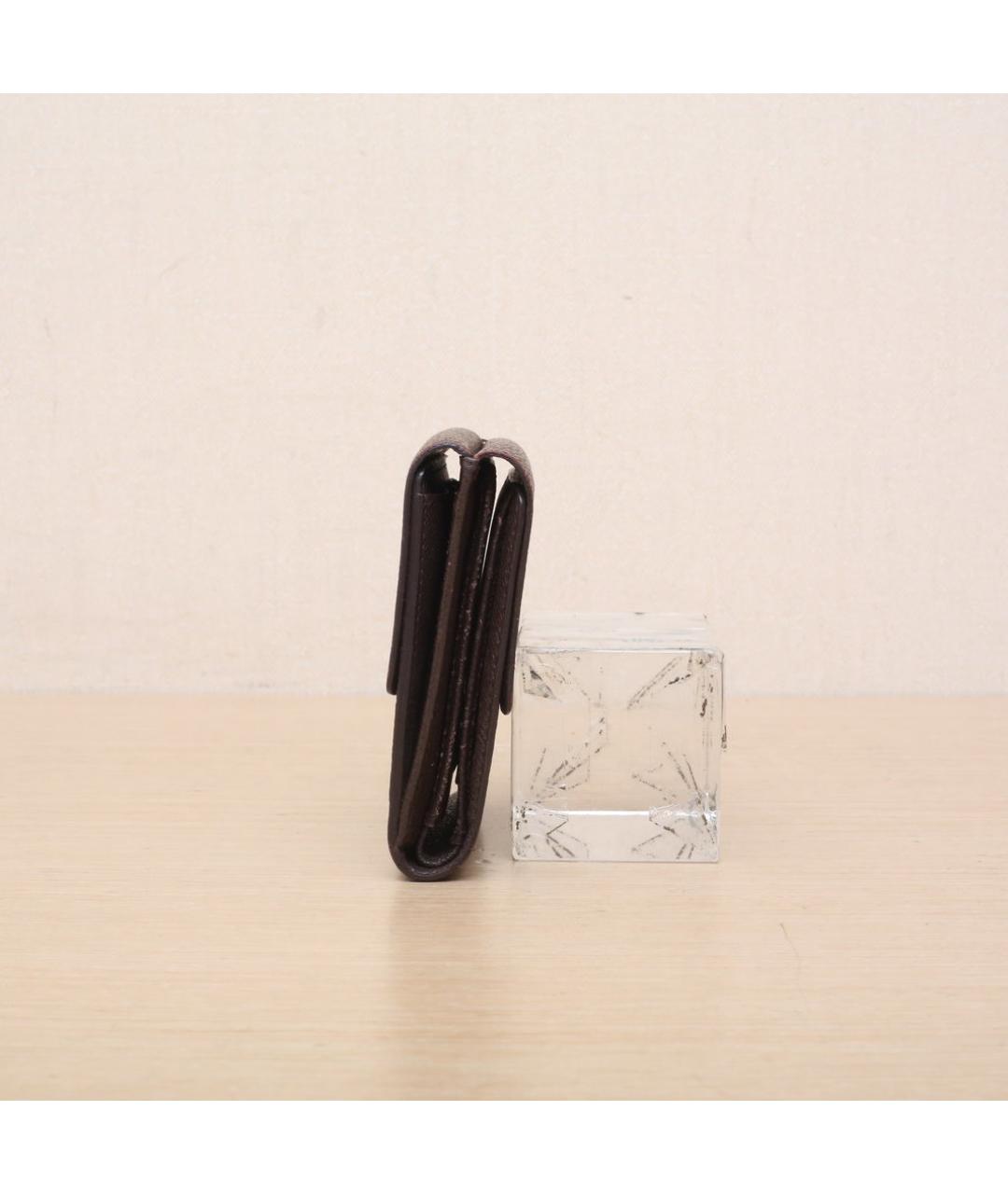 LOUIS VUITTON Коричневый кошелек, фото 5