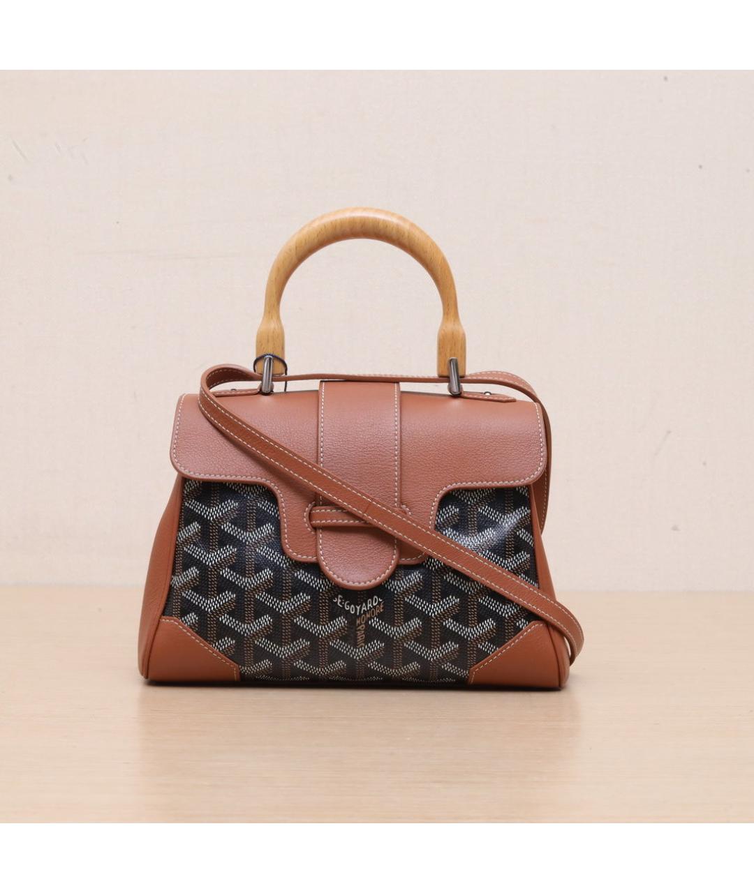 GOYARD Коричневая сумка через плечо, фото 3