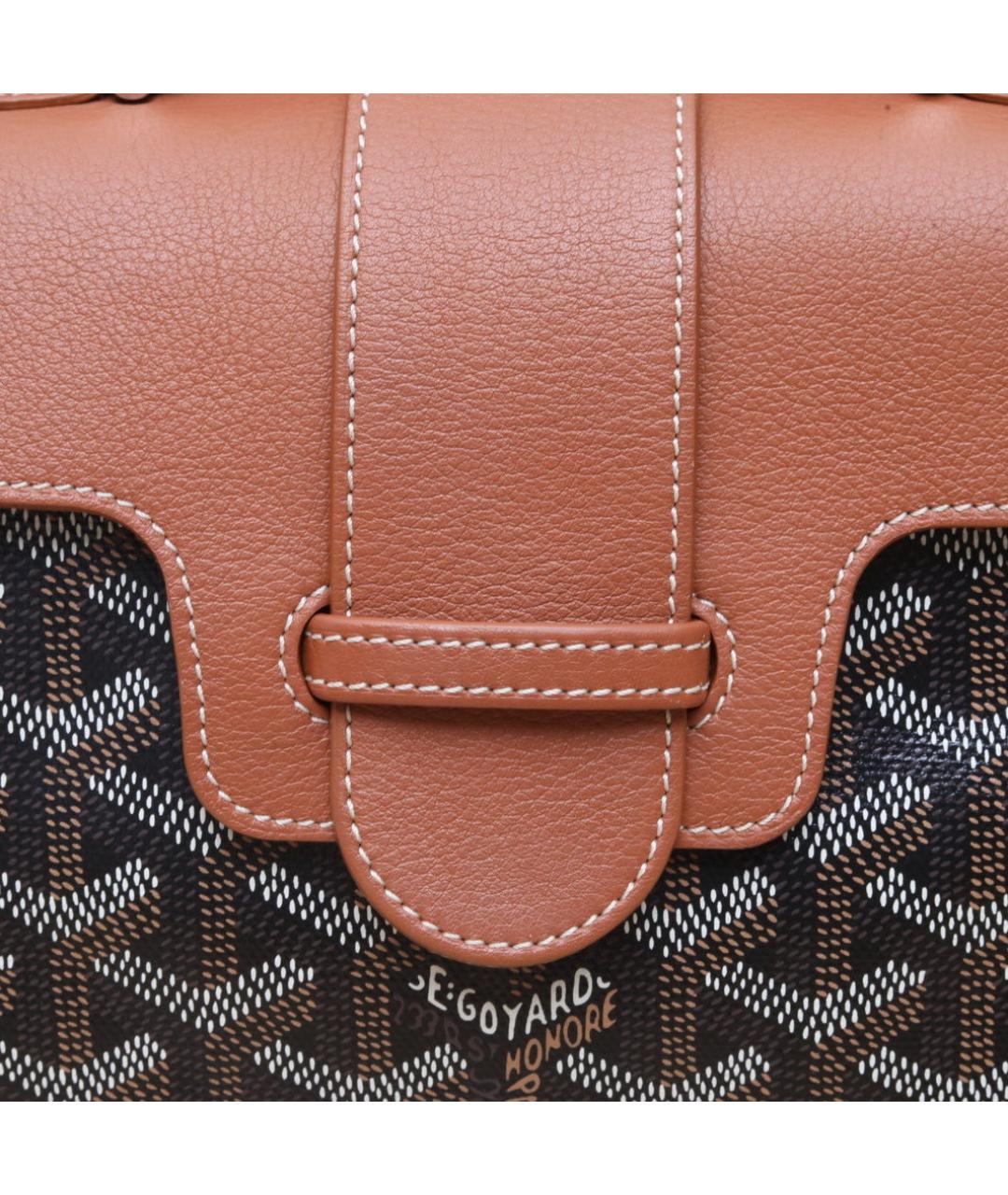 GOYARD Коричневая сумка через плечо, фото 8