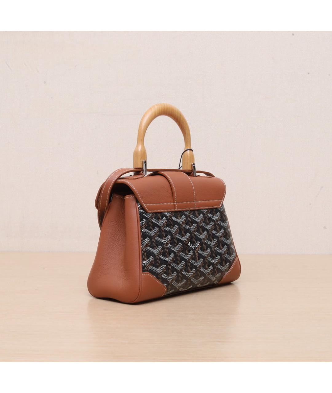 GOYARD Коричневая сумка через плечо, фото 6