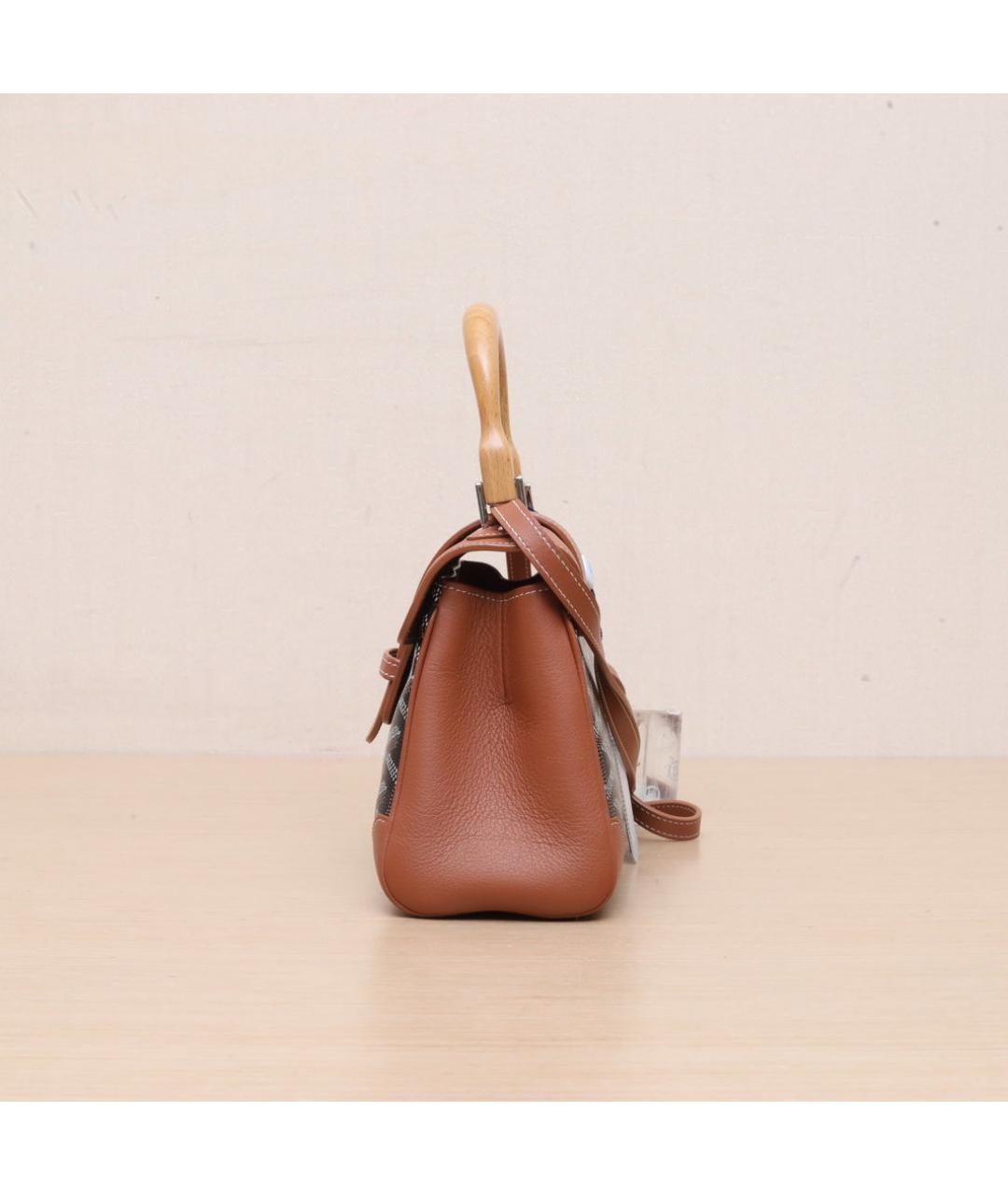 GOYARD Коричневая сумка через плечо, фото 5