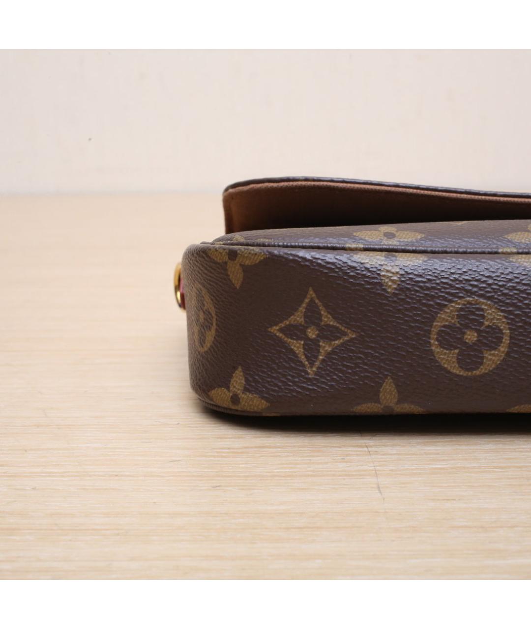 LOUIS VUITTON Коричневая сумка через плечо, фото 9