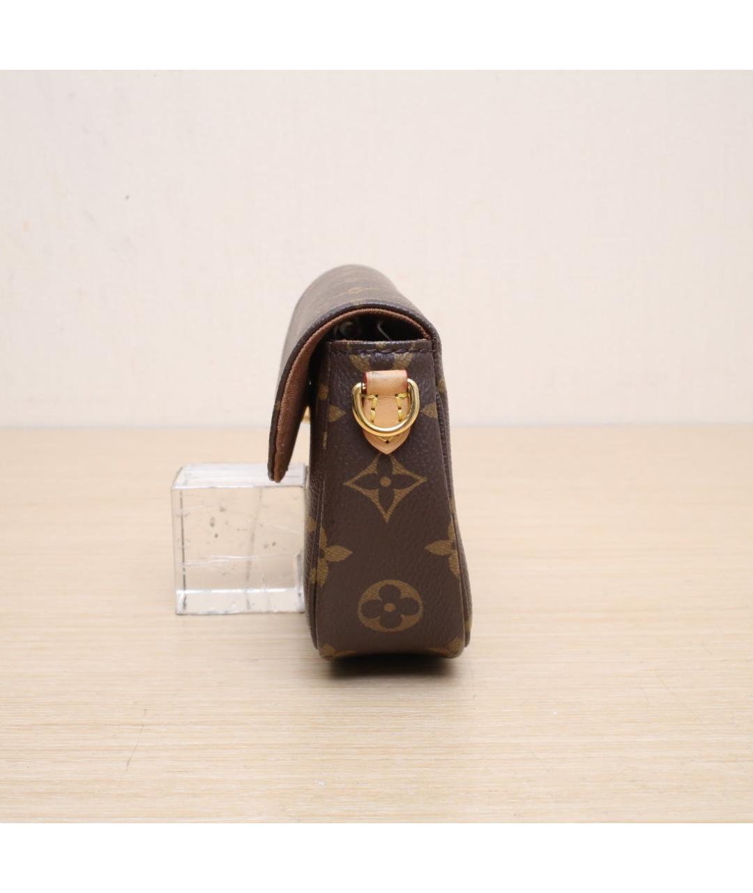 LOUIS VUITTON Коричневая сумка через плечо, фото 5