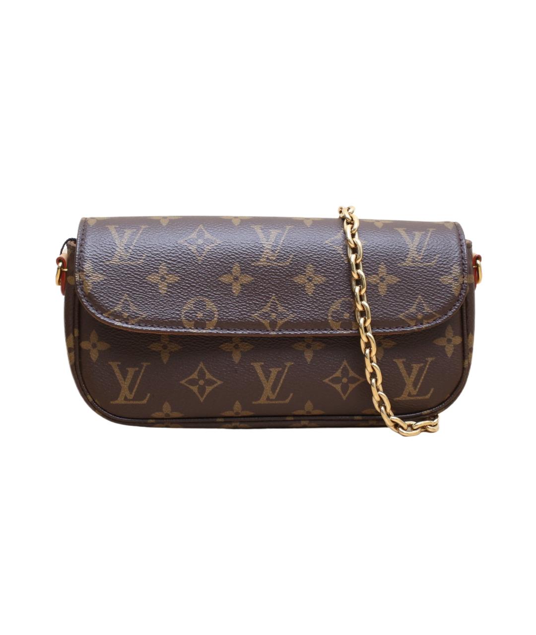 LOUIS VUITTON Коричневая сумка через плечо, фото 1