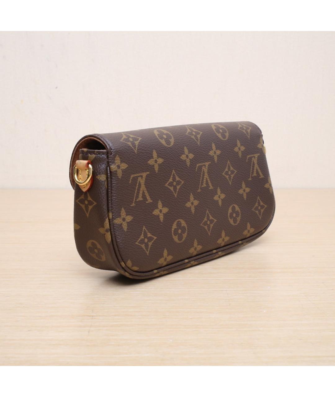 LOUIS VUITTON Коричневая сумка через плечо, фото 6