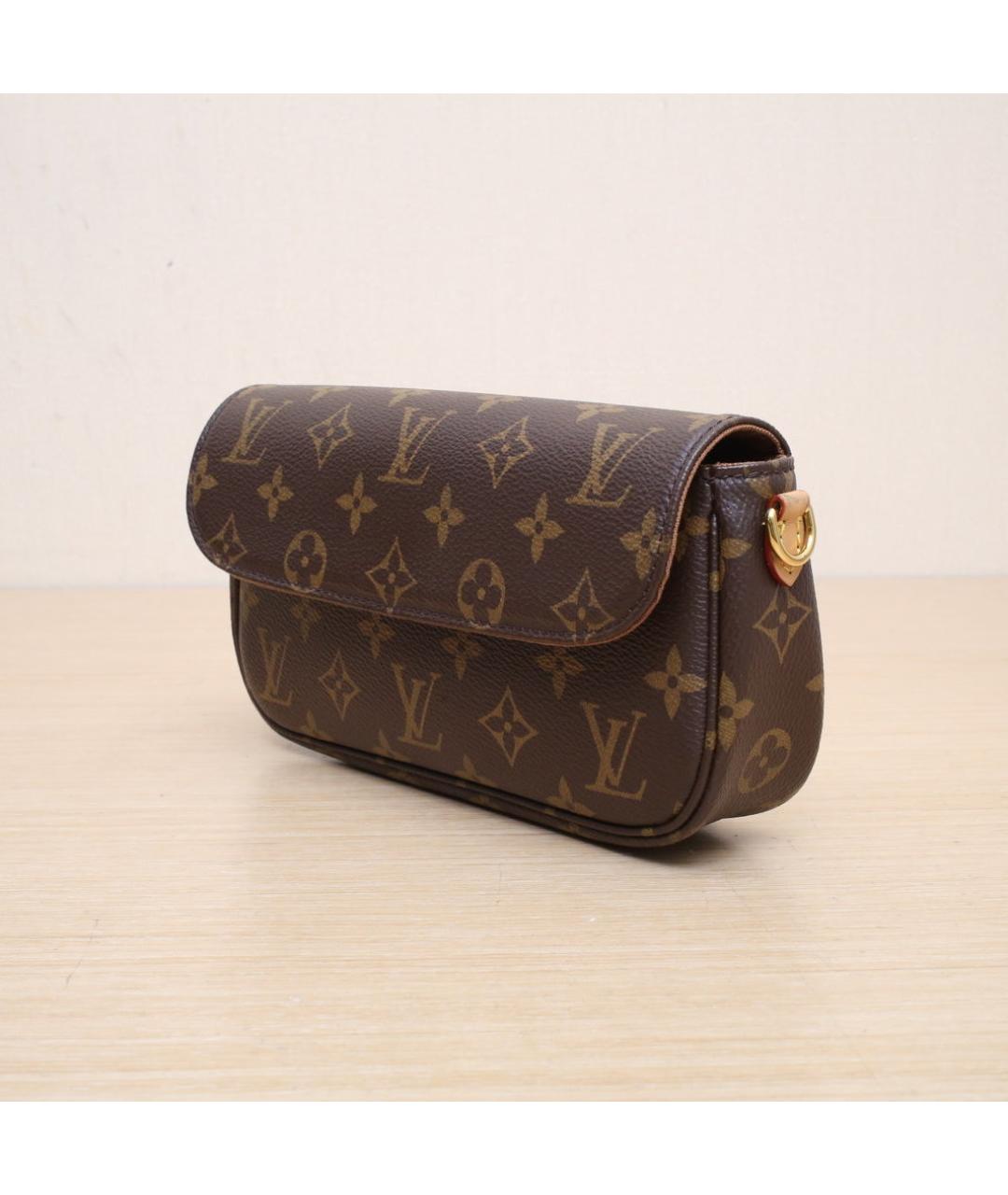 LOUIS VUITTON Коричневая сумка через плечо, фото 4