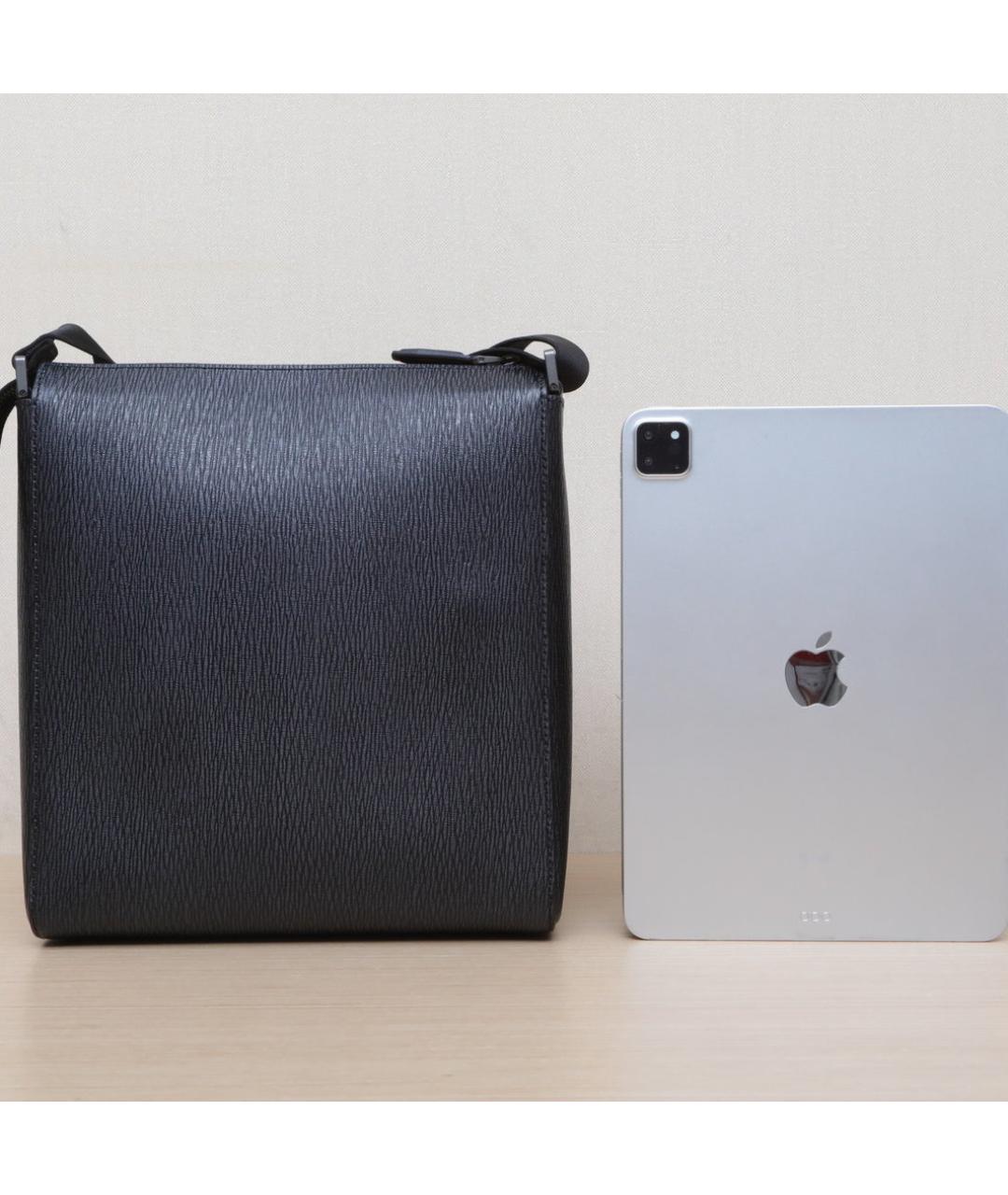 FERRAGAMO Черная сумка через плечо, фото 7