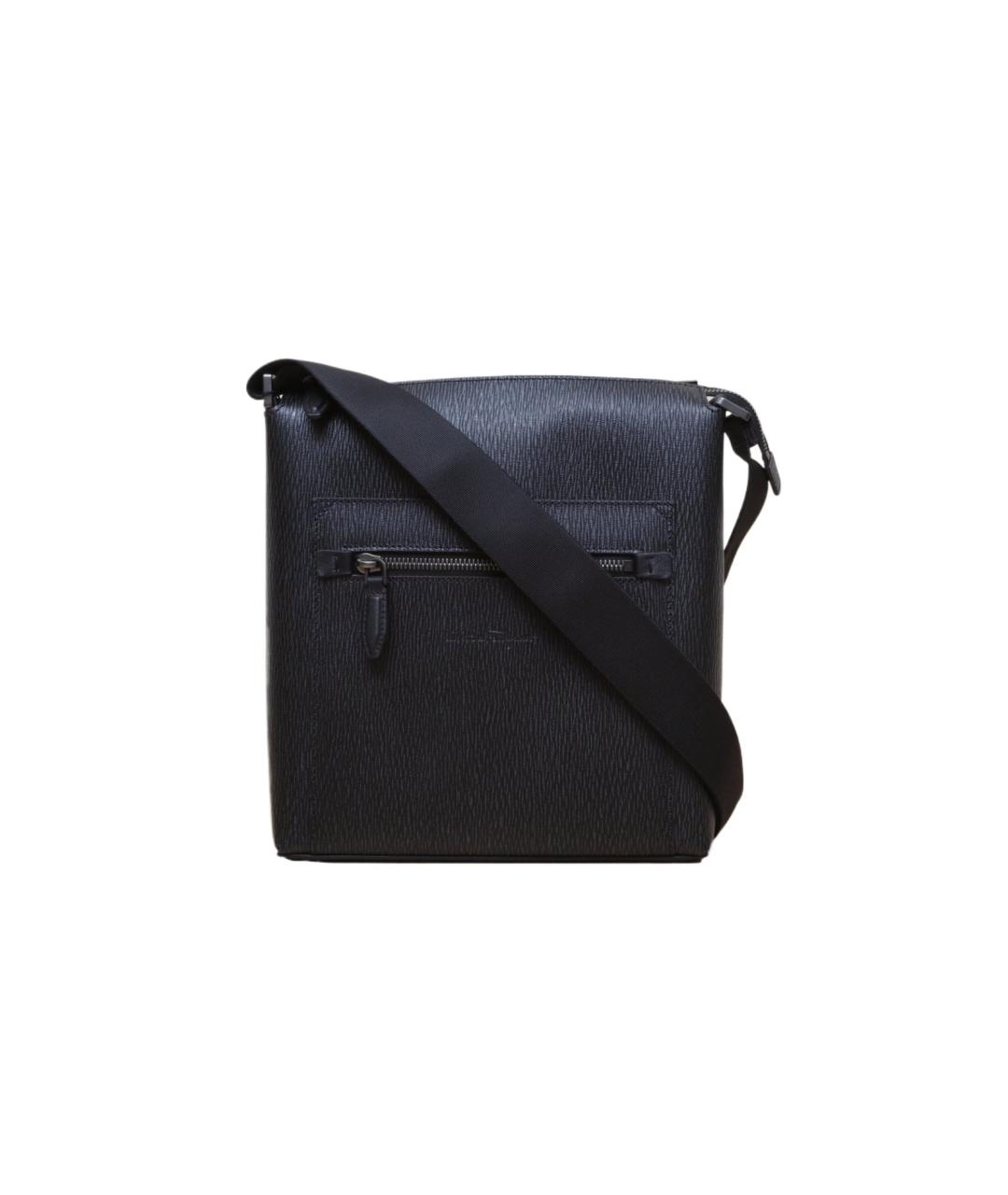 FERRAGAMO Черная сумка через плечо, фото 1