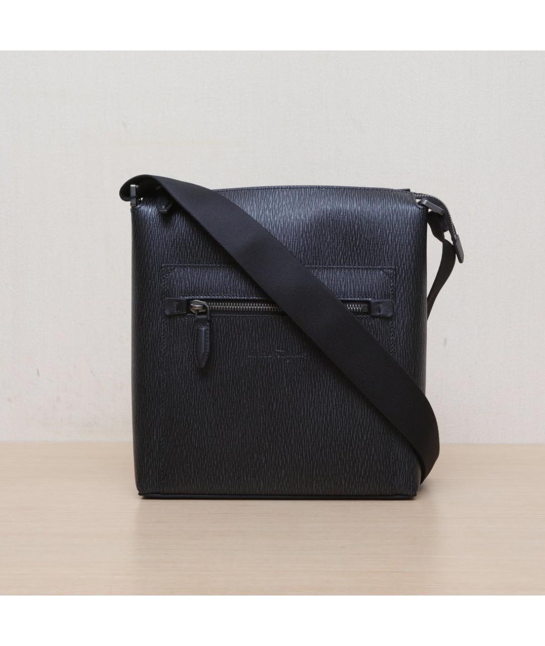 FERRAGAMO Черная сумка через плечо, фото 2