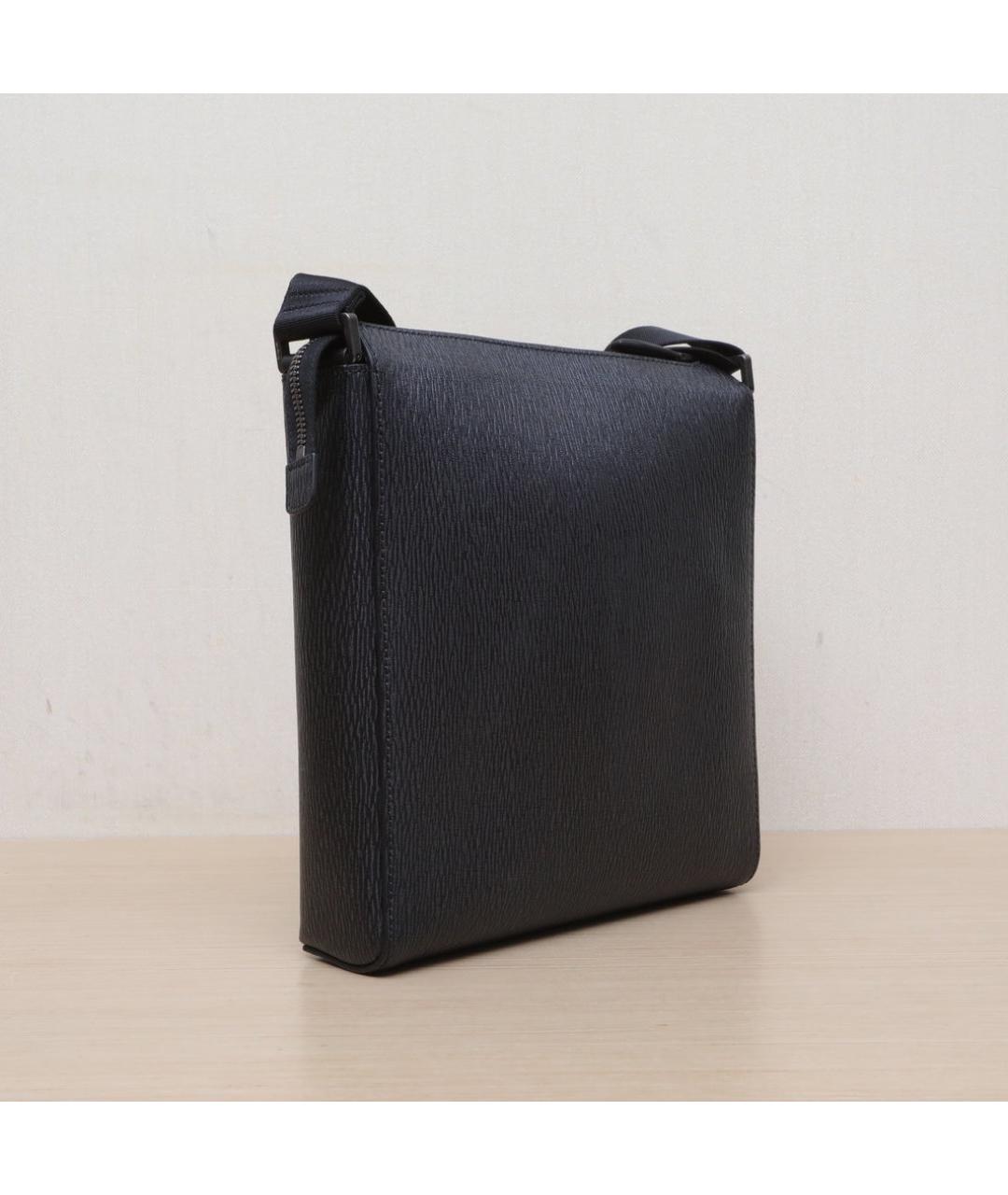 FERRAGAMO Черная сумка через плечо, фото 6