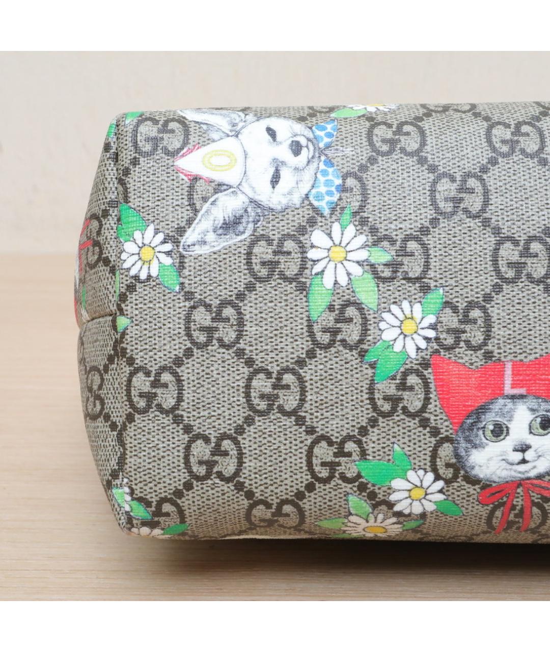 GUCCI Тканевая сумка через плечо, фото 9