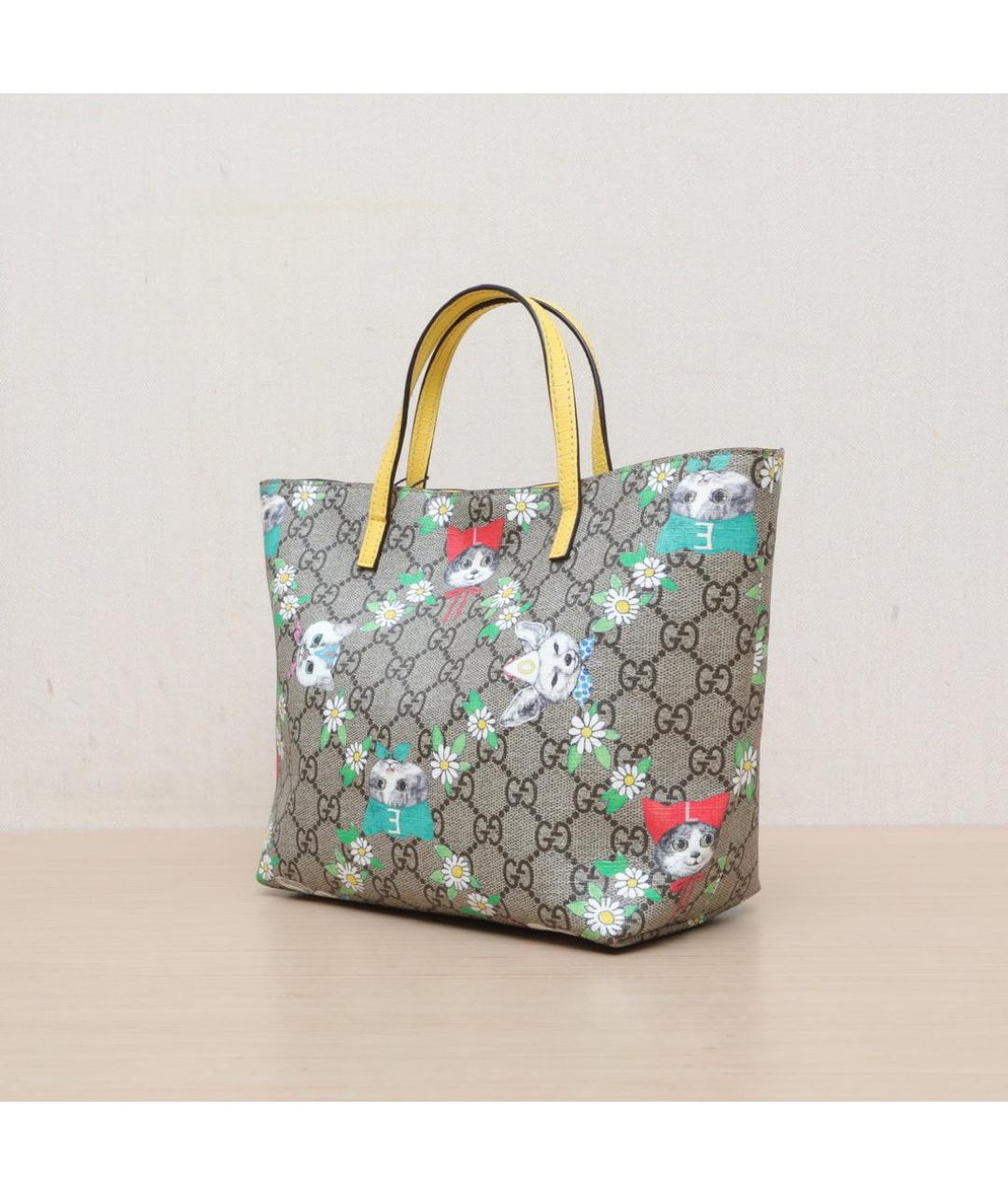 GUCCI Тканевая сумка через плечо, фото 4