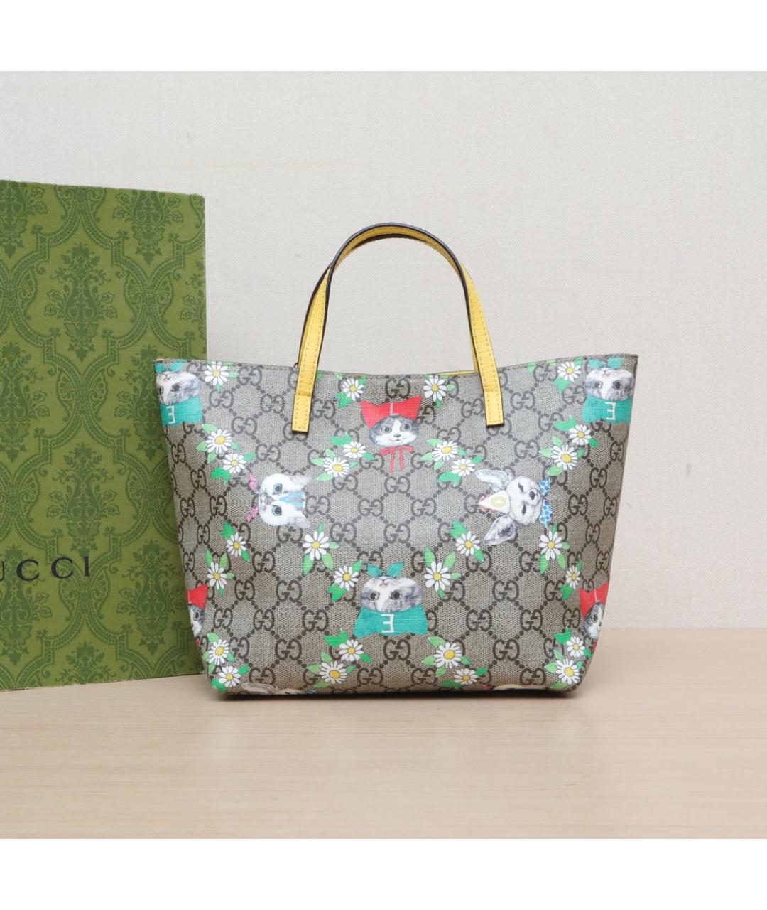 GUCCI Тканевая сумка через плечо, фото 2