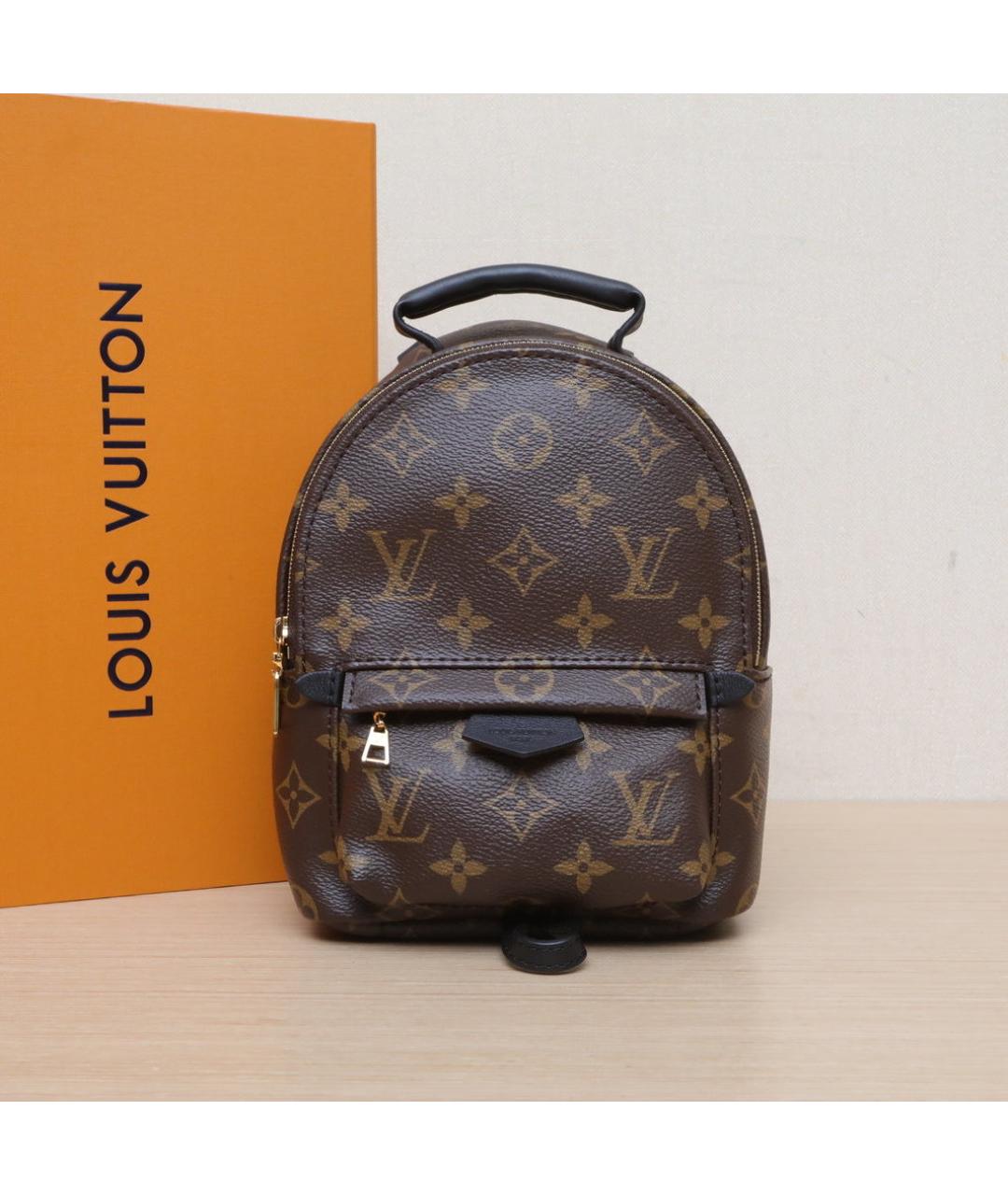 LOUIS VUITTON Коричневый рюкзак, фото 2