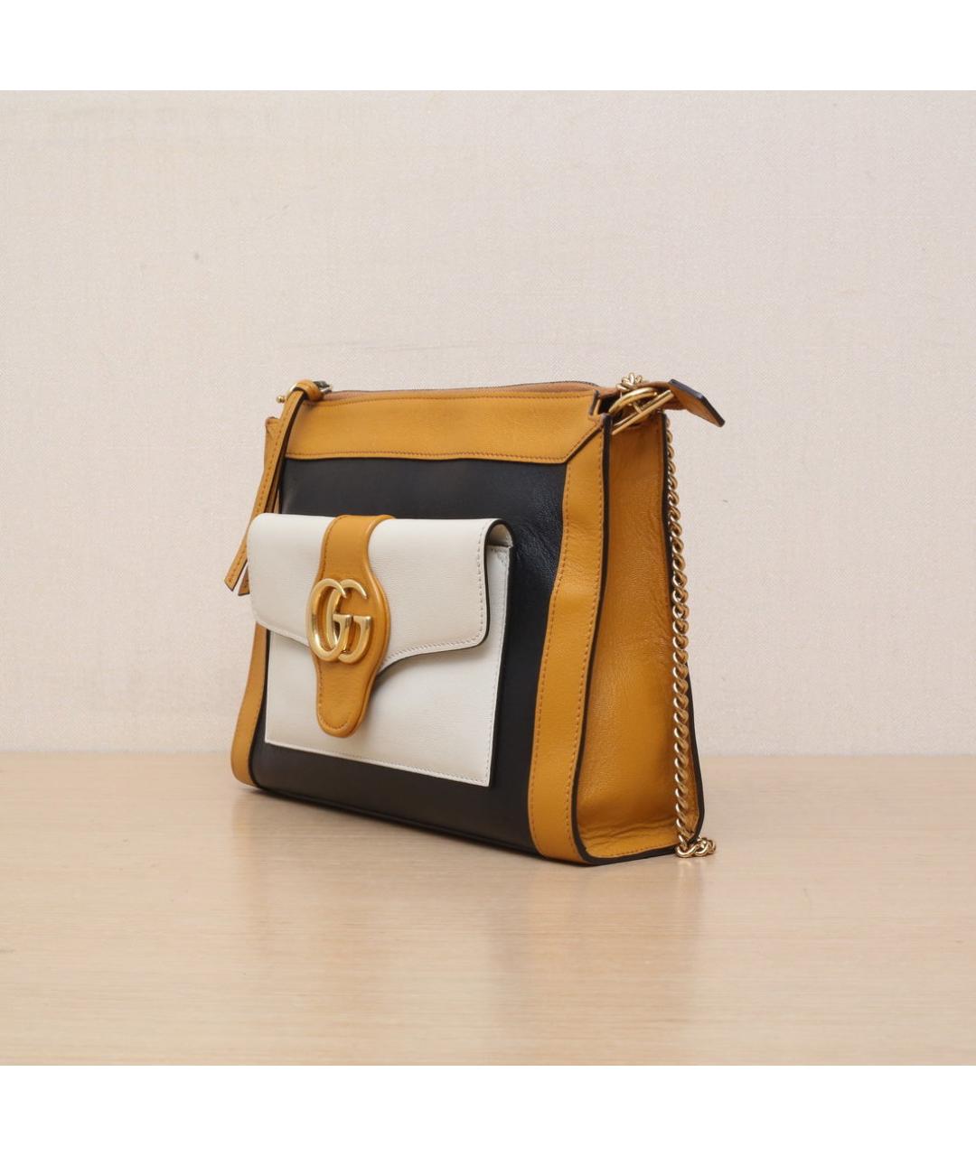 GUCCI Кожаная сумка через плечо, фото 4