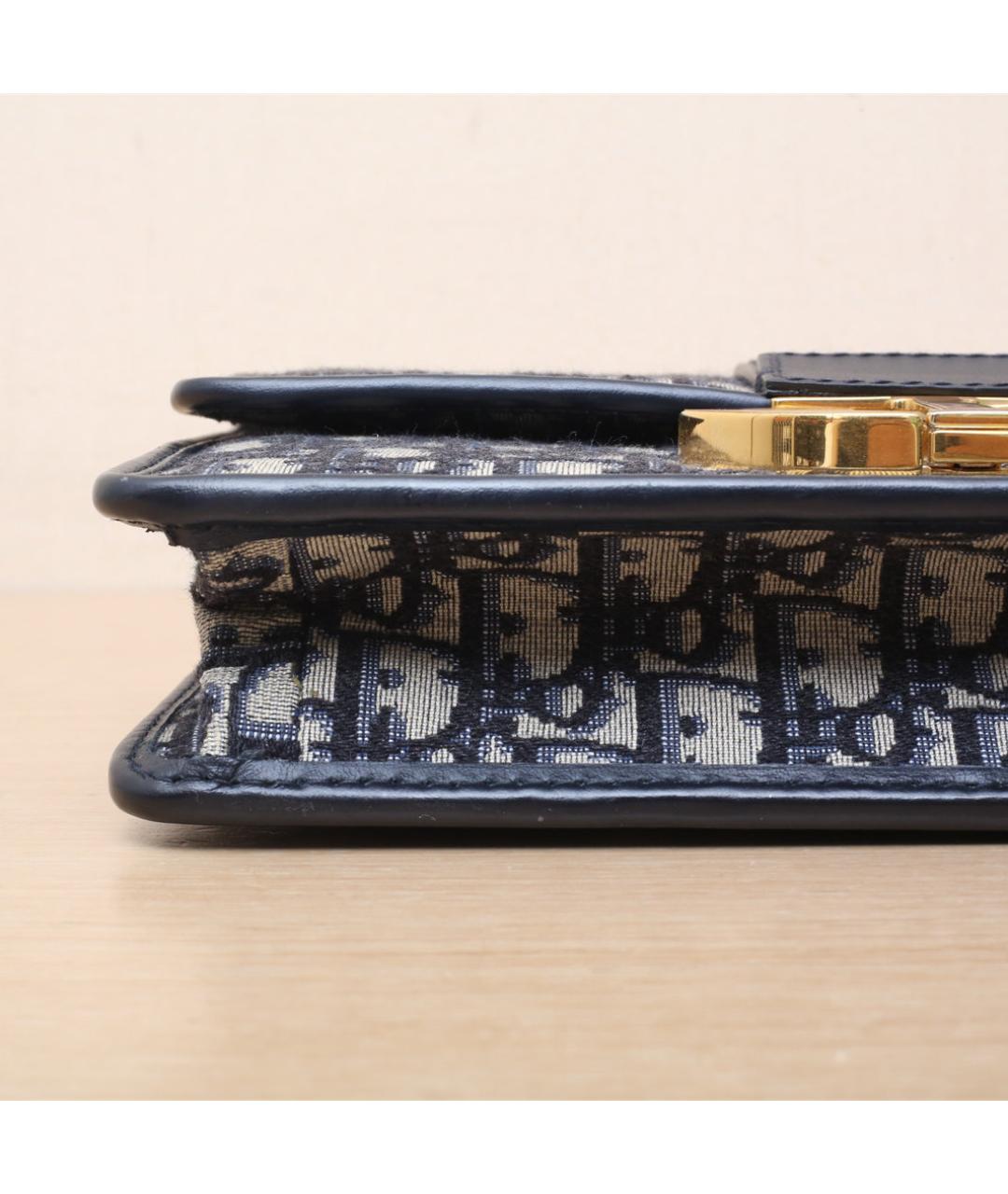 CHRISTIAN DIOR Темно-синяя сумка через плечо, фото 9