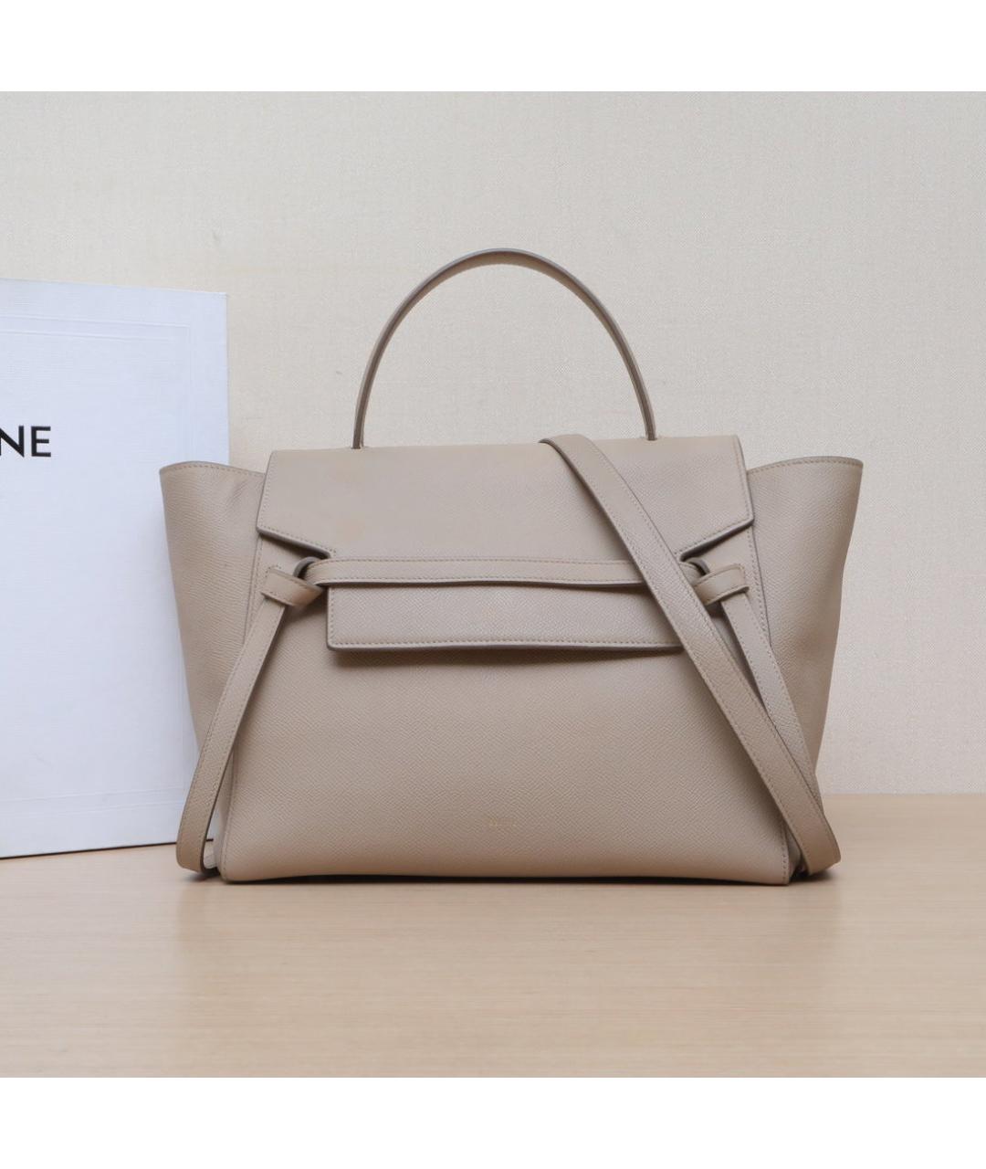 CELINE Кожаная сумка через плечо, фото 2