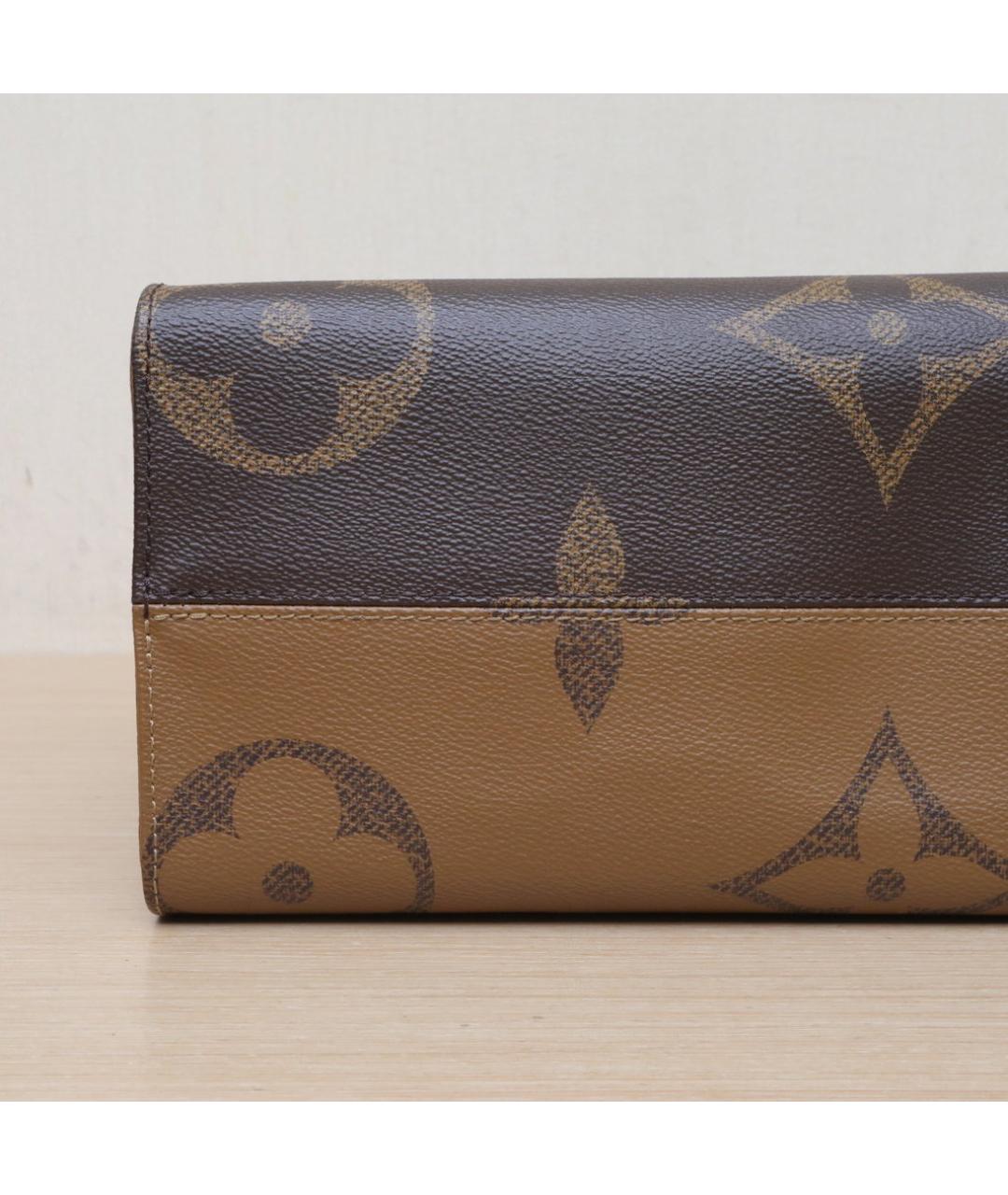 LOUIS VUITTON Коричневая сумка через плечо, фото 9