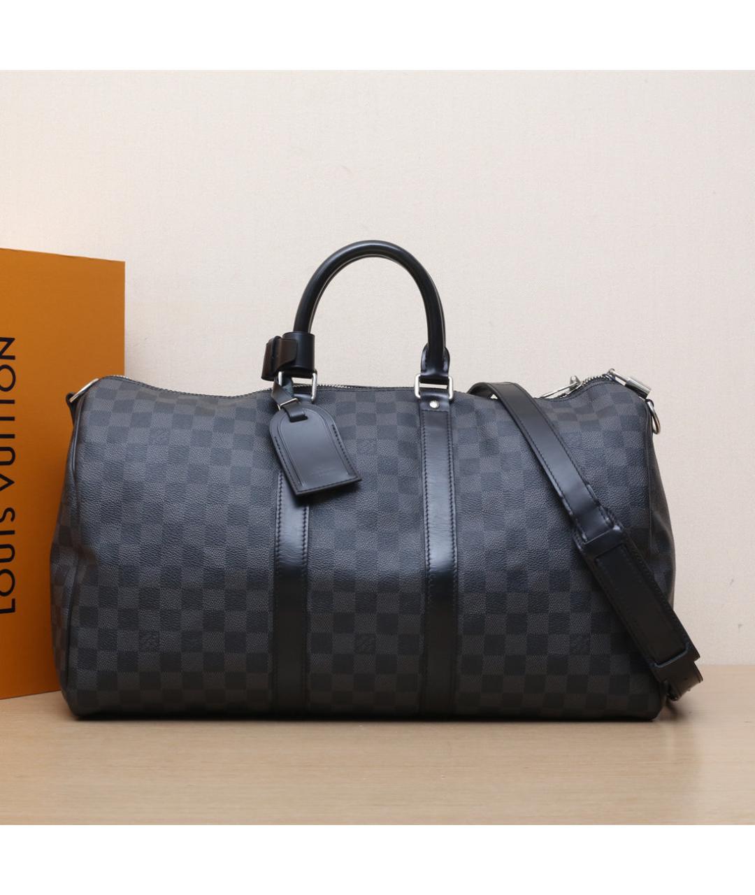 LOUIS VUITTON Черная сумка через плечо, фото 2