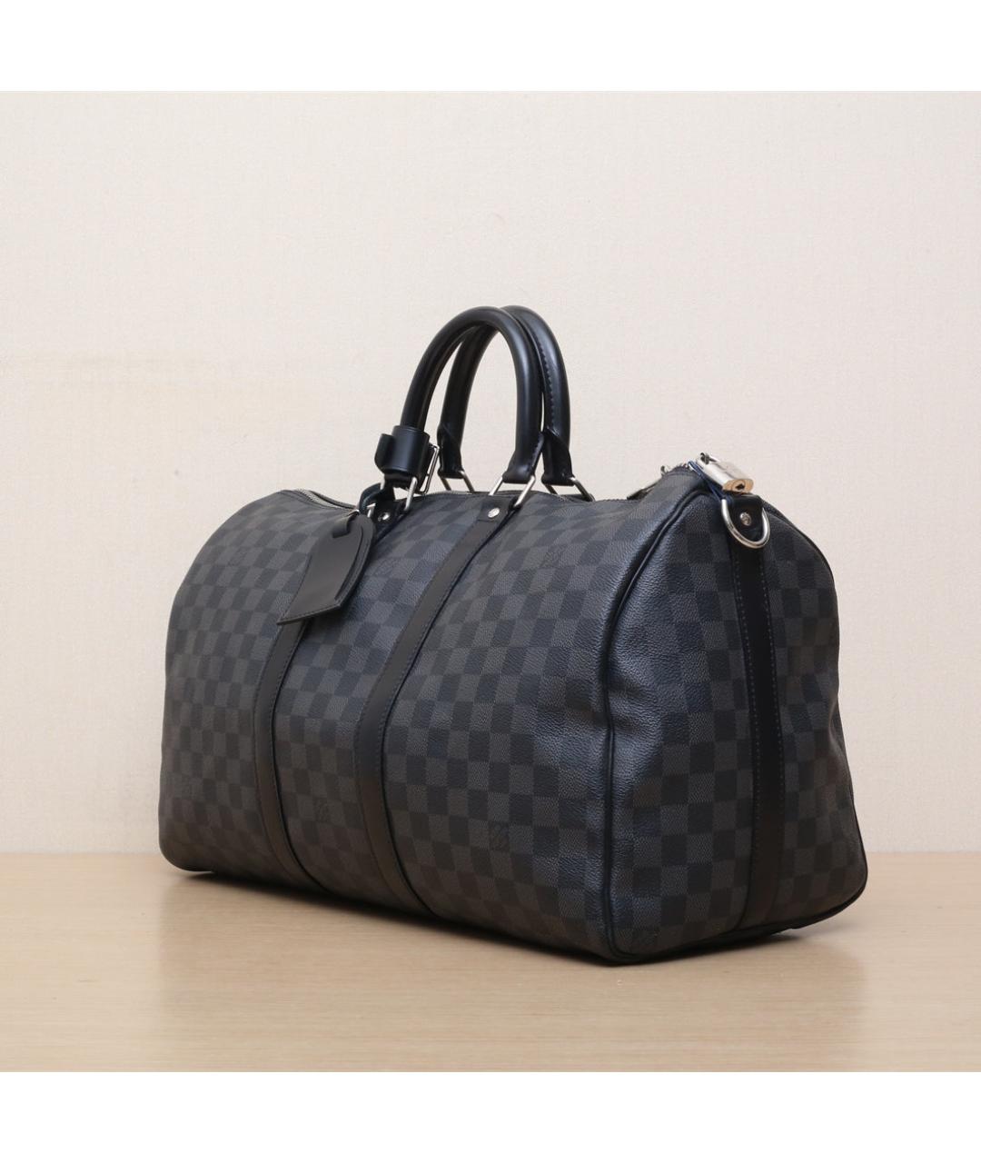 LOUIS VUITTON Черная сумка через плечо, фото 4