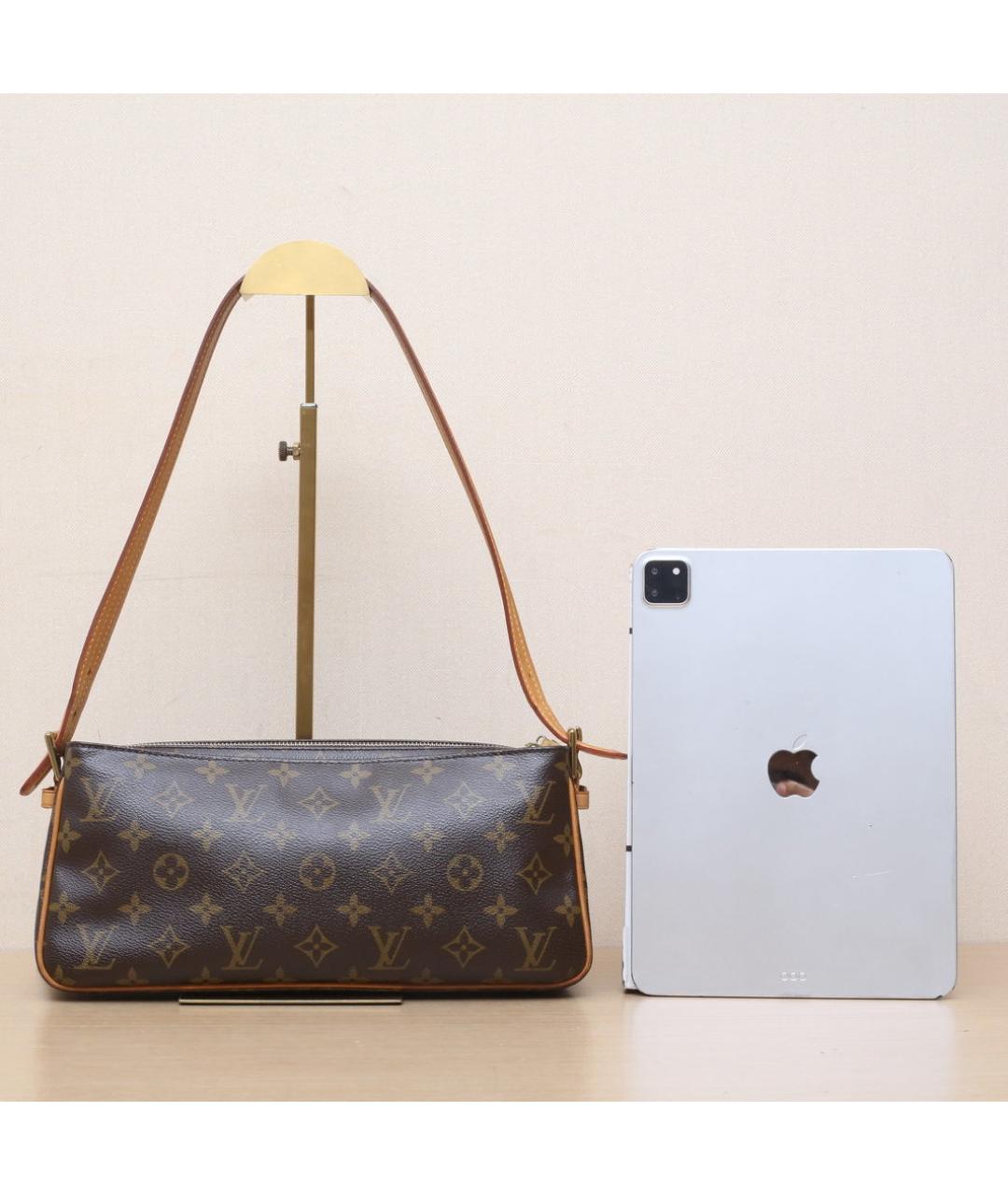 LOUIS VUITTON Коричневая сумка через плечо, фото 7