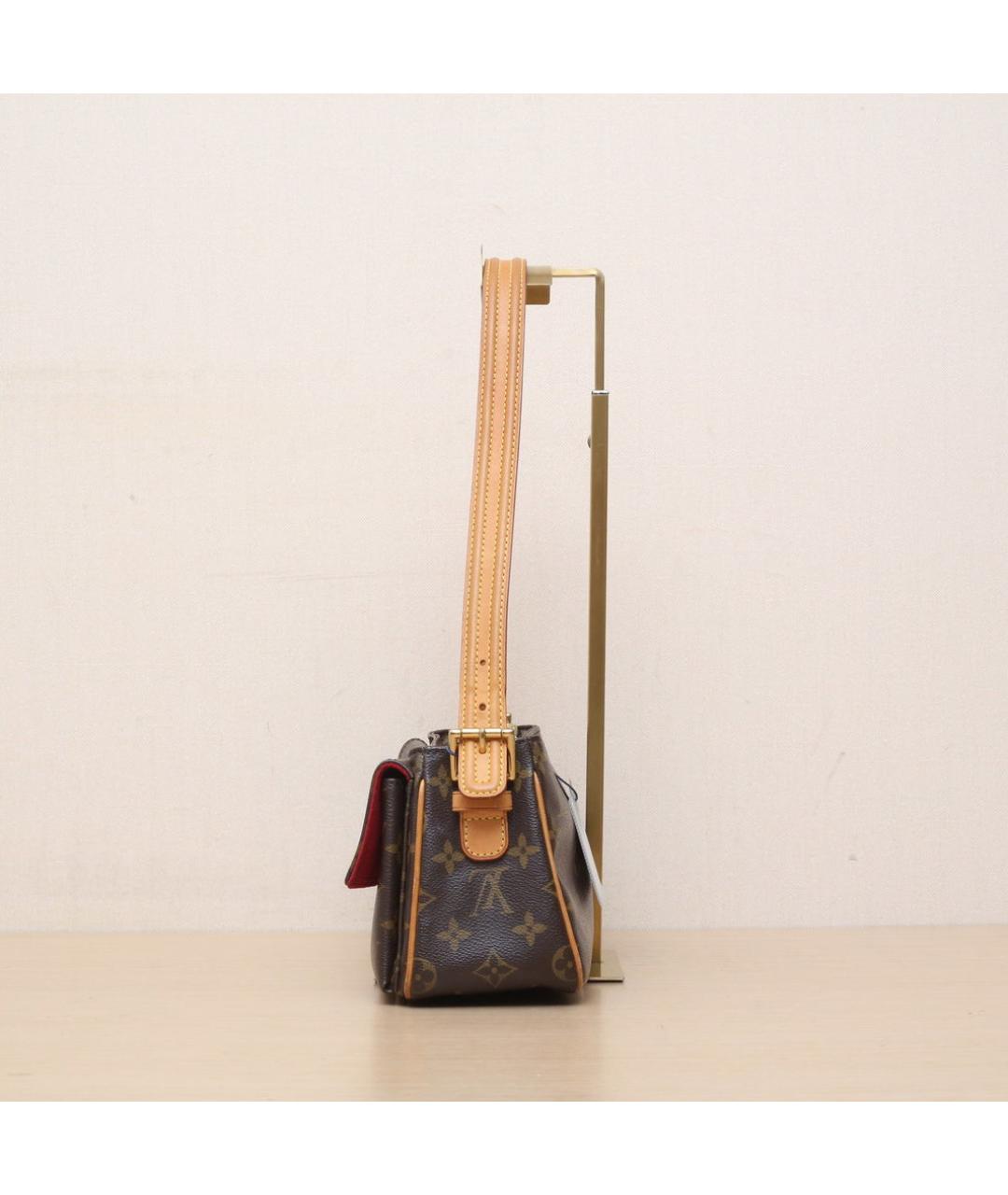 LOUIS VUITTON Коричневая сумка через плечо, фото 5