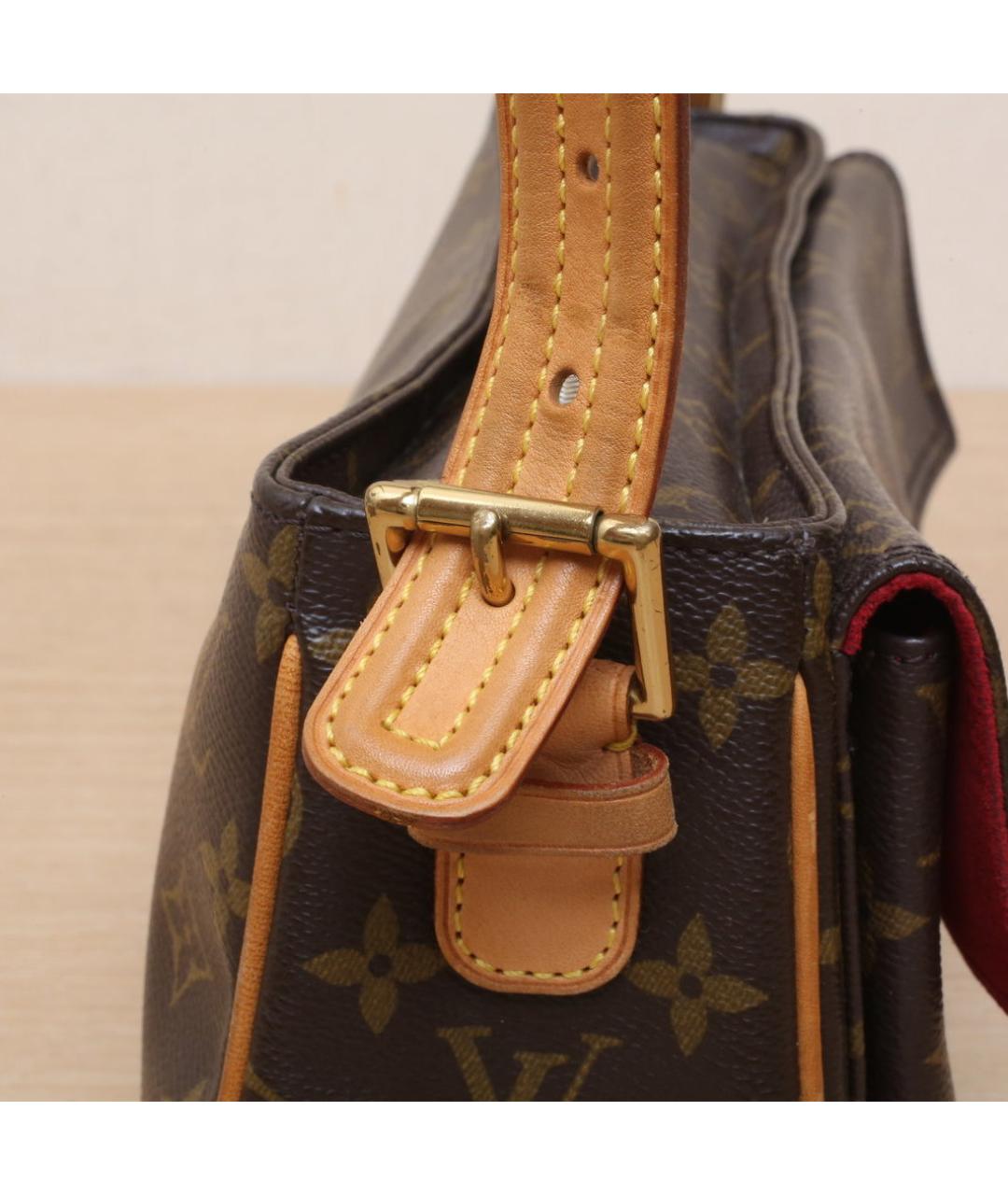 LOUIS VUITTON Коричневая сумка через плечо, фото 8