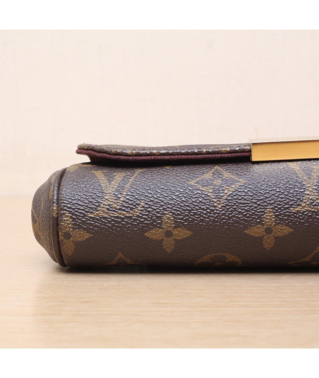 LOUIS VUITTON Коричневая сумка через плечо, фото 9