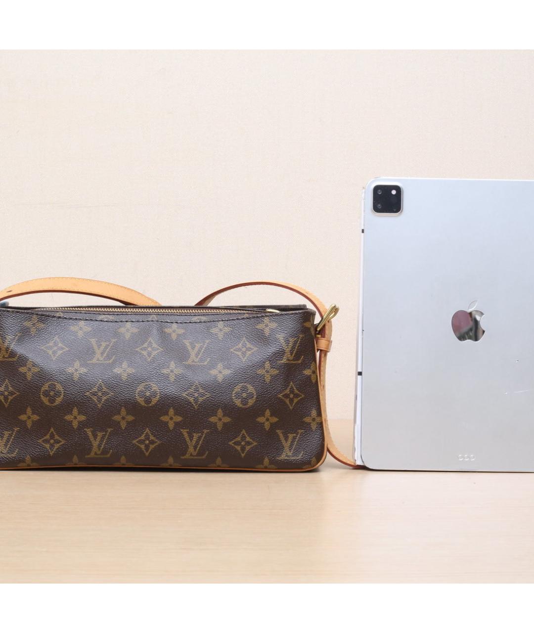 LOUIS VUITTON Коричневая сумка через плечо, фото 7