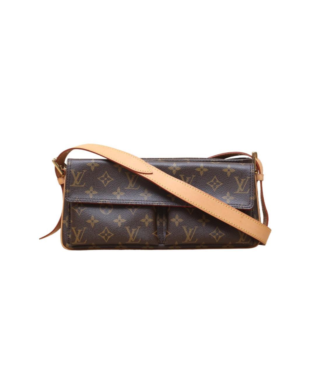 LOUIS VUITTON Коричневая сумка через плечо, фото 1