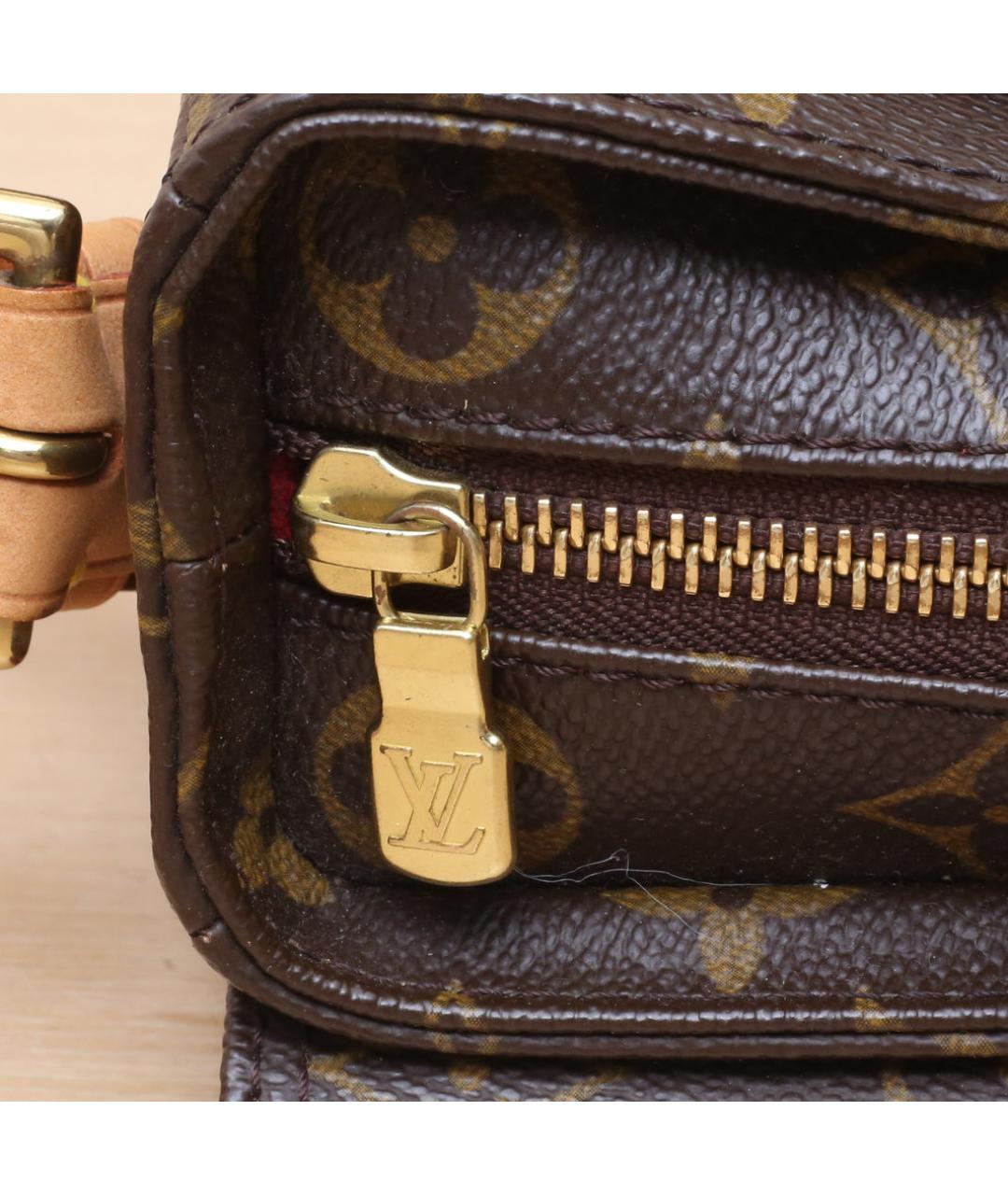 LOUIS VUITTON Коричневая сумка через плечо, фото 8