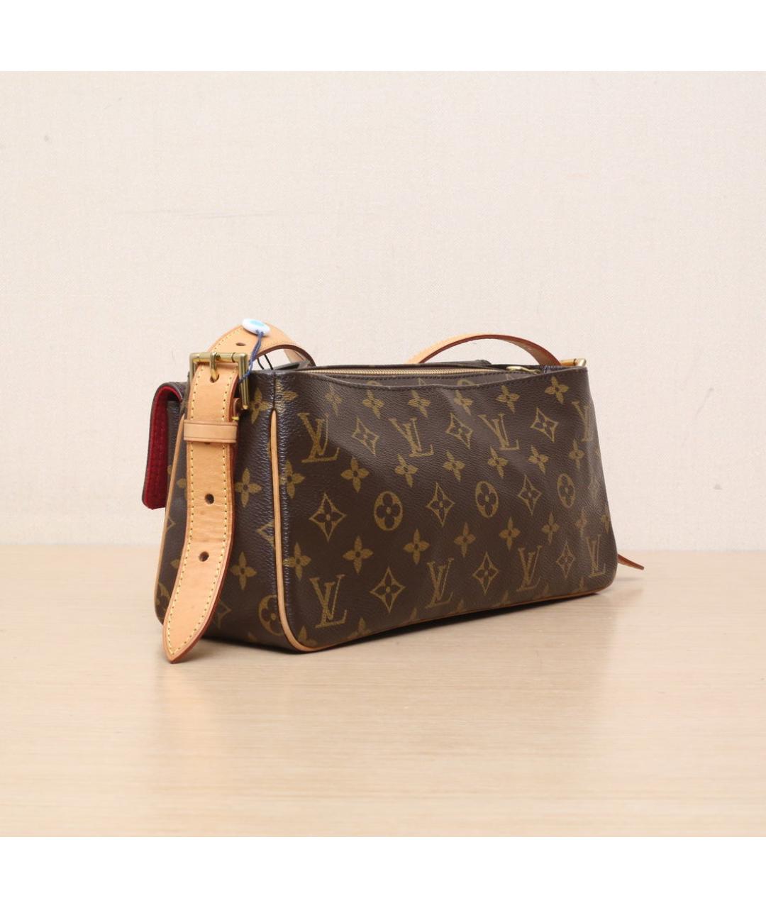 LOUIS VUITTON Коричневая сумка через плечо, фото 6