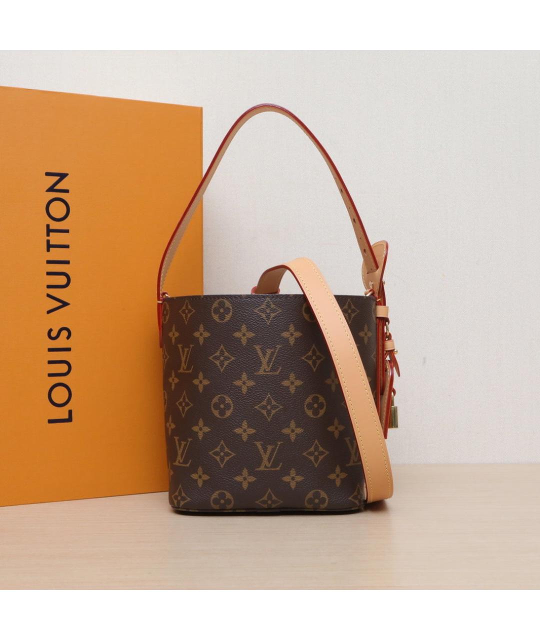 LOUIS VUITTON Коричневая сумка через плечо, фото 2