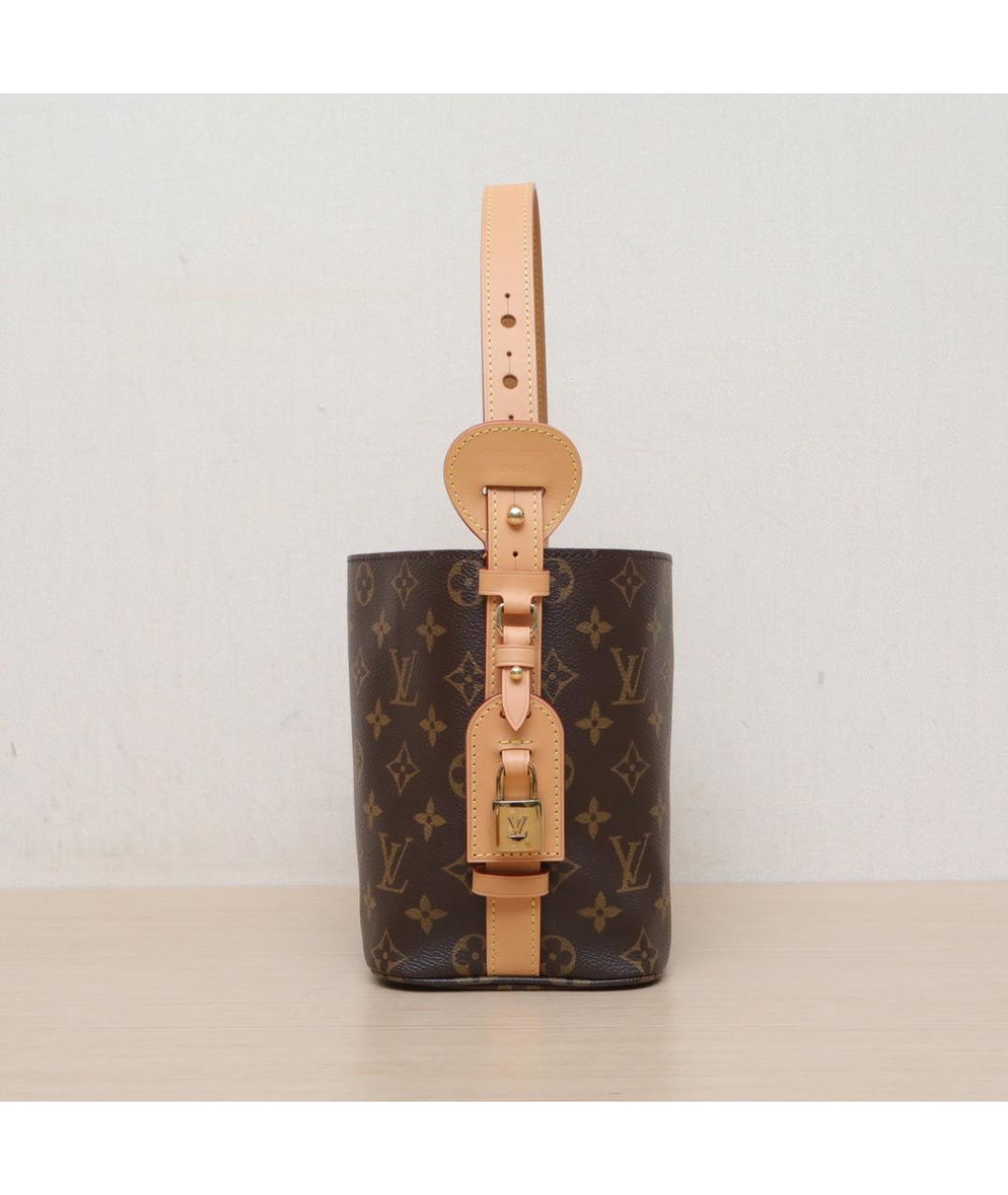 LOUIS VUITTON Коричневая сумка через плечо, фото 5