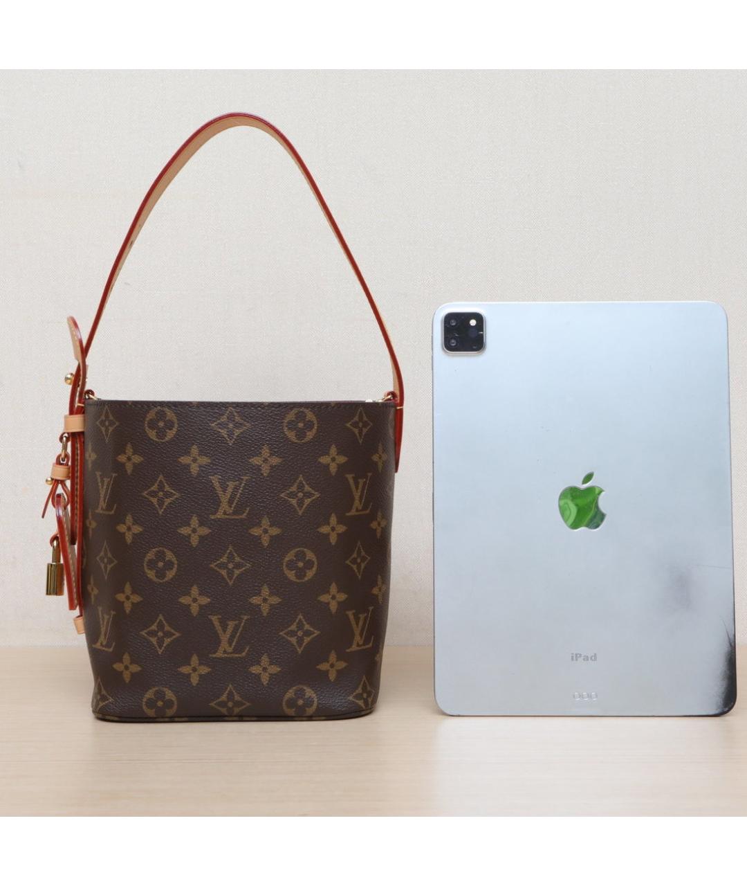 LOUIS VUITTON Коричневая сумка через плечо, фото 7