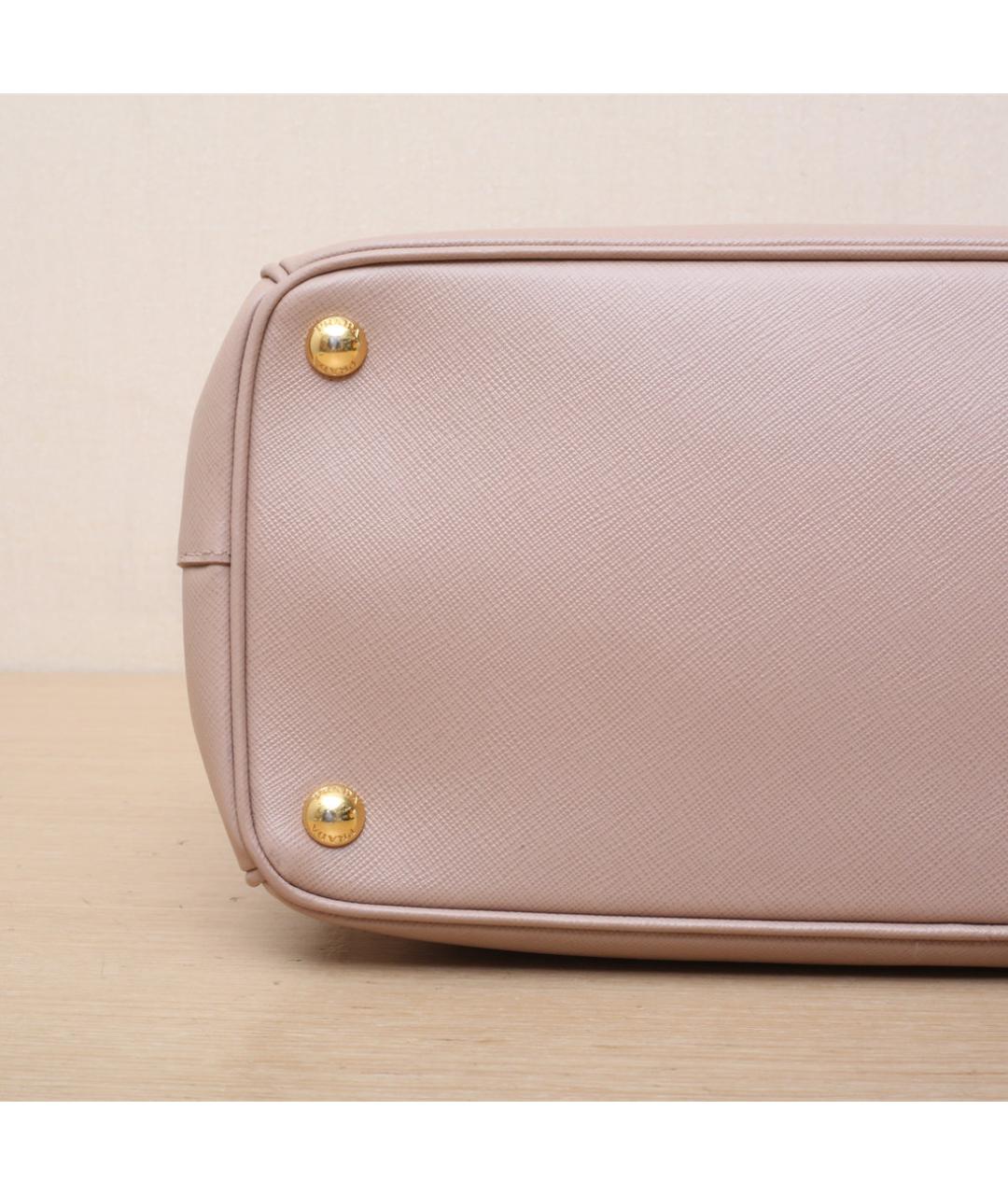 PRADA Бежевая кожаная сумка через плечо, фото 9