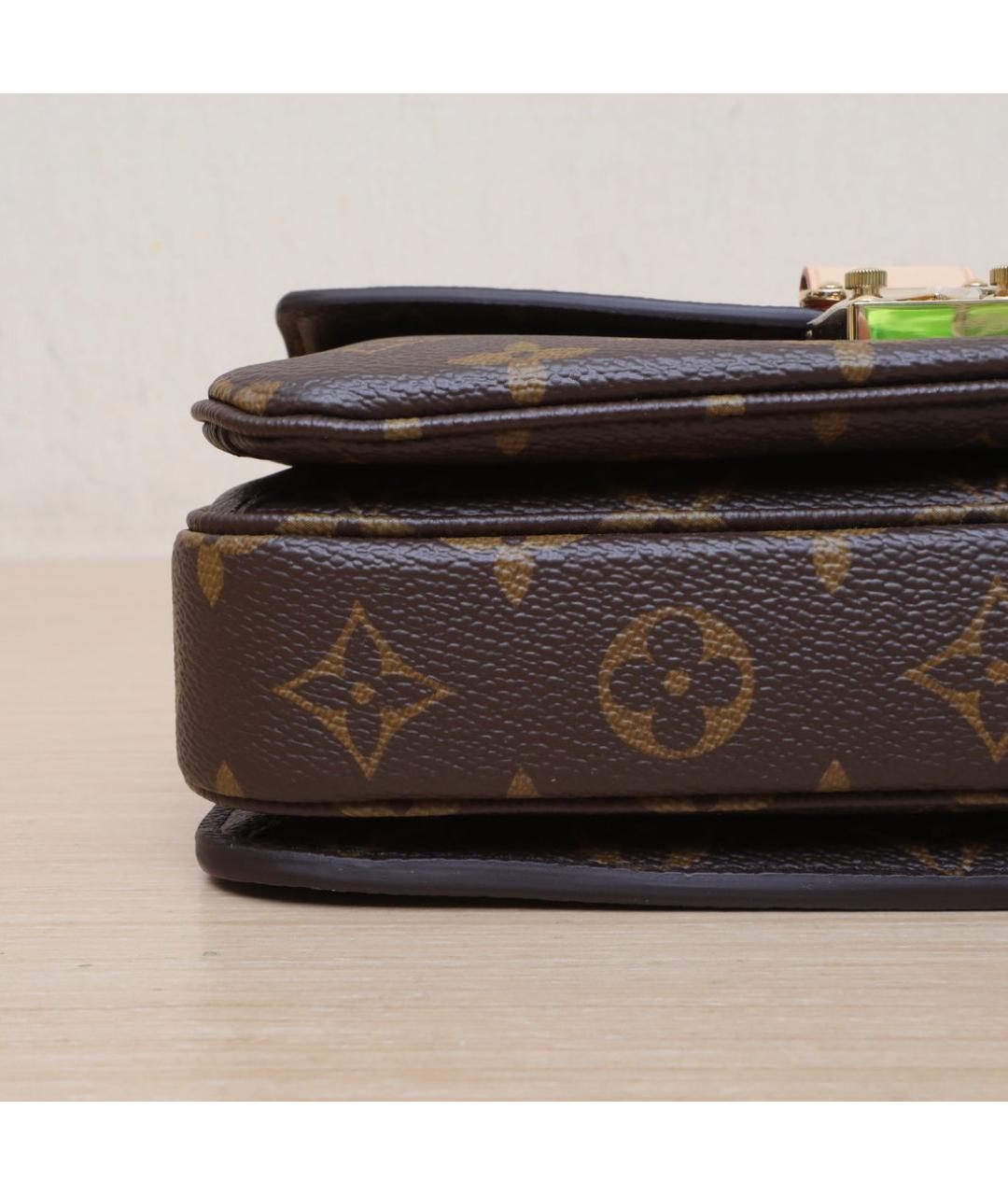 LOUIS VUITTON Коричневая сумка через плечо, фото 9