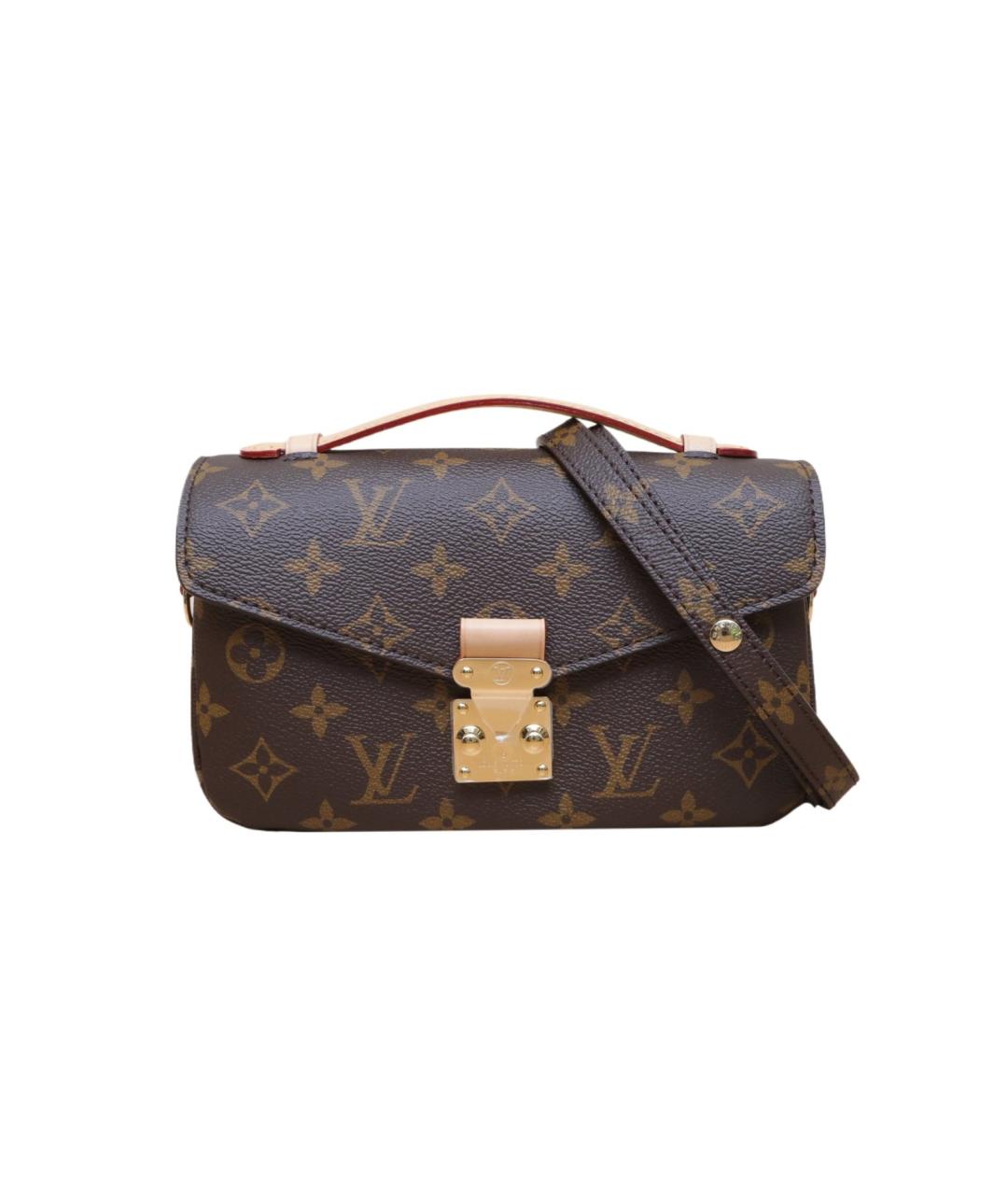 LOUIS VUITTON Коричневая сумка через плечо, фото 1