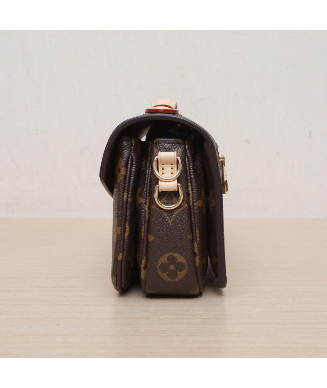 LOUIS VUITTON Коричневая сумка через плечо, фото 5