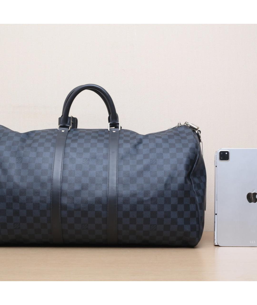 LOUIS VUITTON Черная сумка через плечо, фото 7