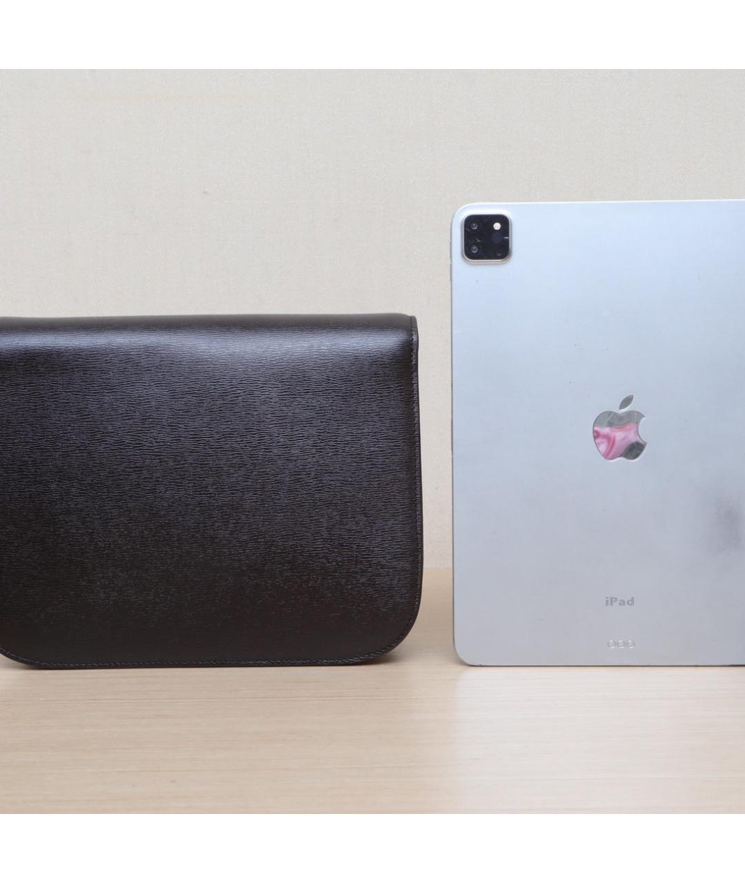 CELINE Коричневая кожаная сумка через плечо, фото 7