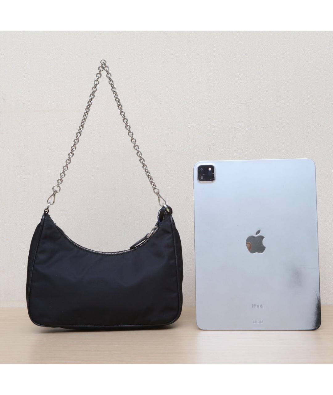 PRADA Черная сумка через плечо, фото 7