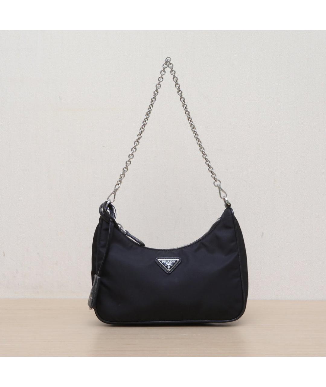 PRADA Черная сумка через плечо, фото 3