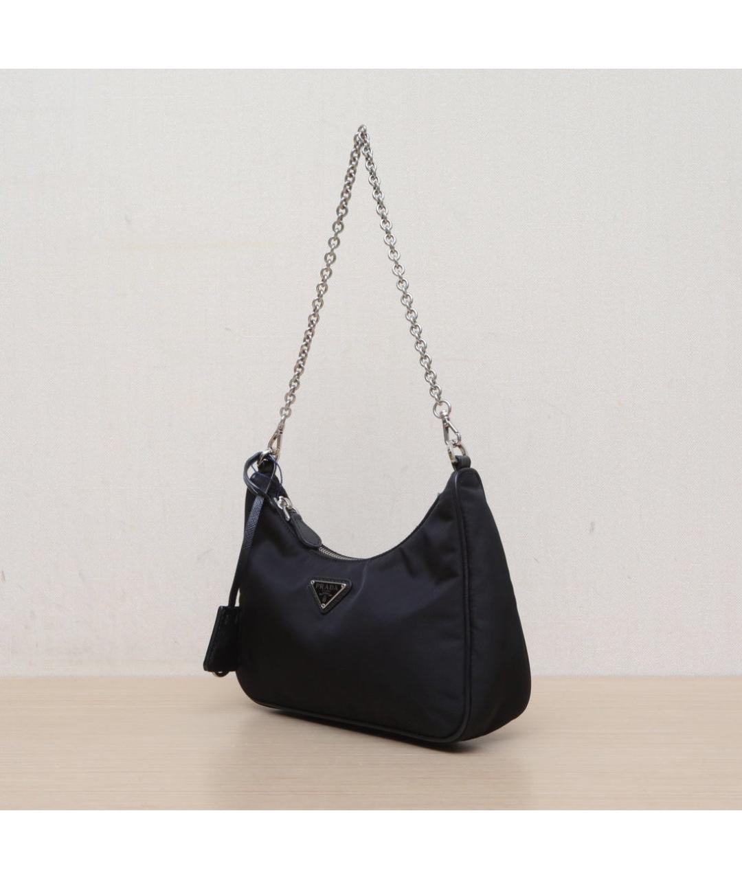 PRADA Черная сумка через плечо, фото 4