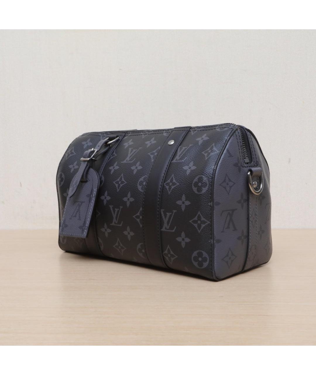 LOUIS VUITTON Черная сумка через плечо, фото 4