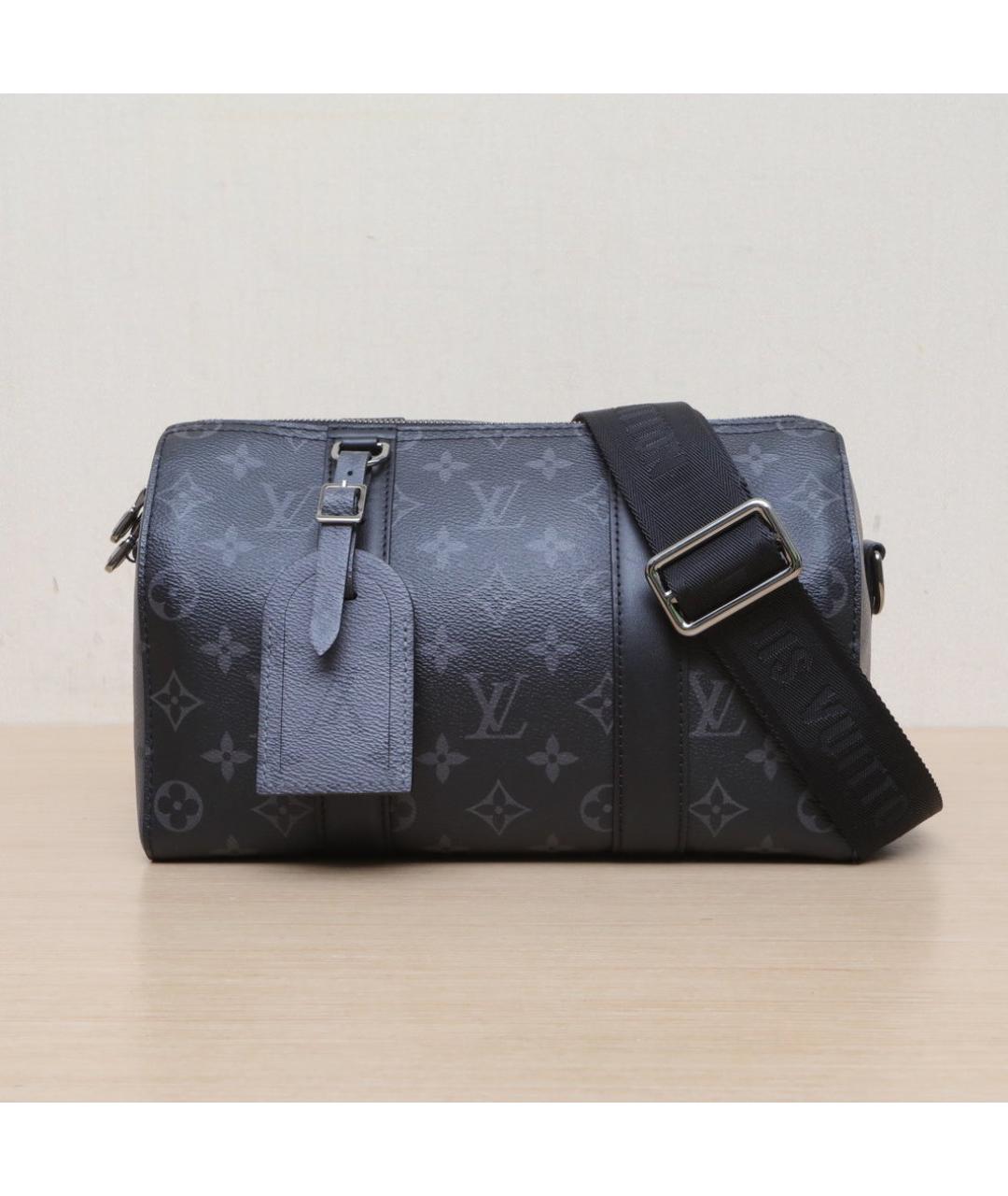 LOUIS VUITTON Черная сумка через плечо, фото 3